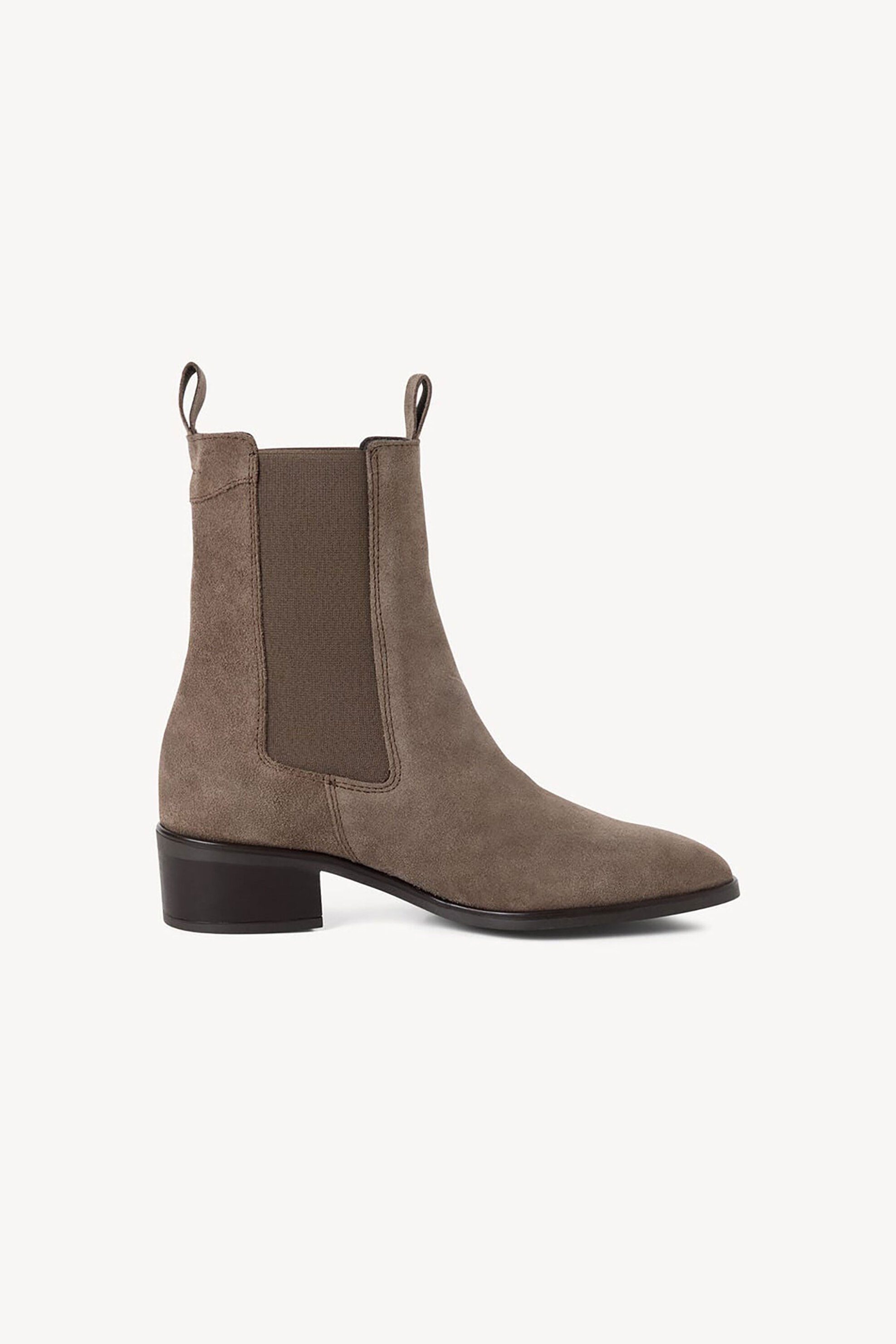 Tamaris γυναικεία δερμάτινα μποτάκια Chelsea - 1-25304-47 Taupe
