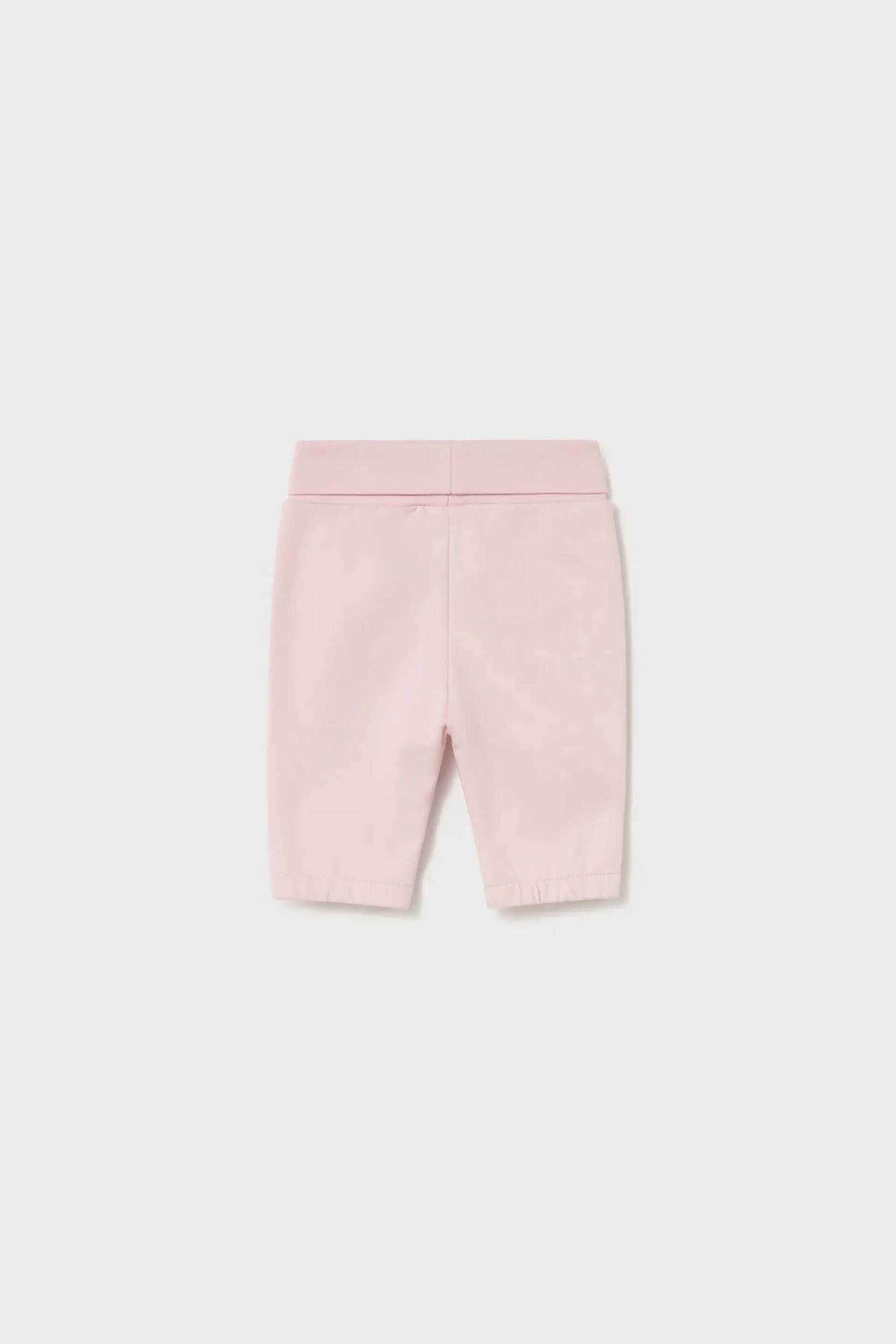 Mayoral βρεφικό σετ μπλούζα ζακέτα και παντελόνι φόρμας με ελαστική μέση (3 τεμάχια) - 2607-W26 Ροζ Ανοιχτό φωτογραφία