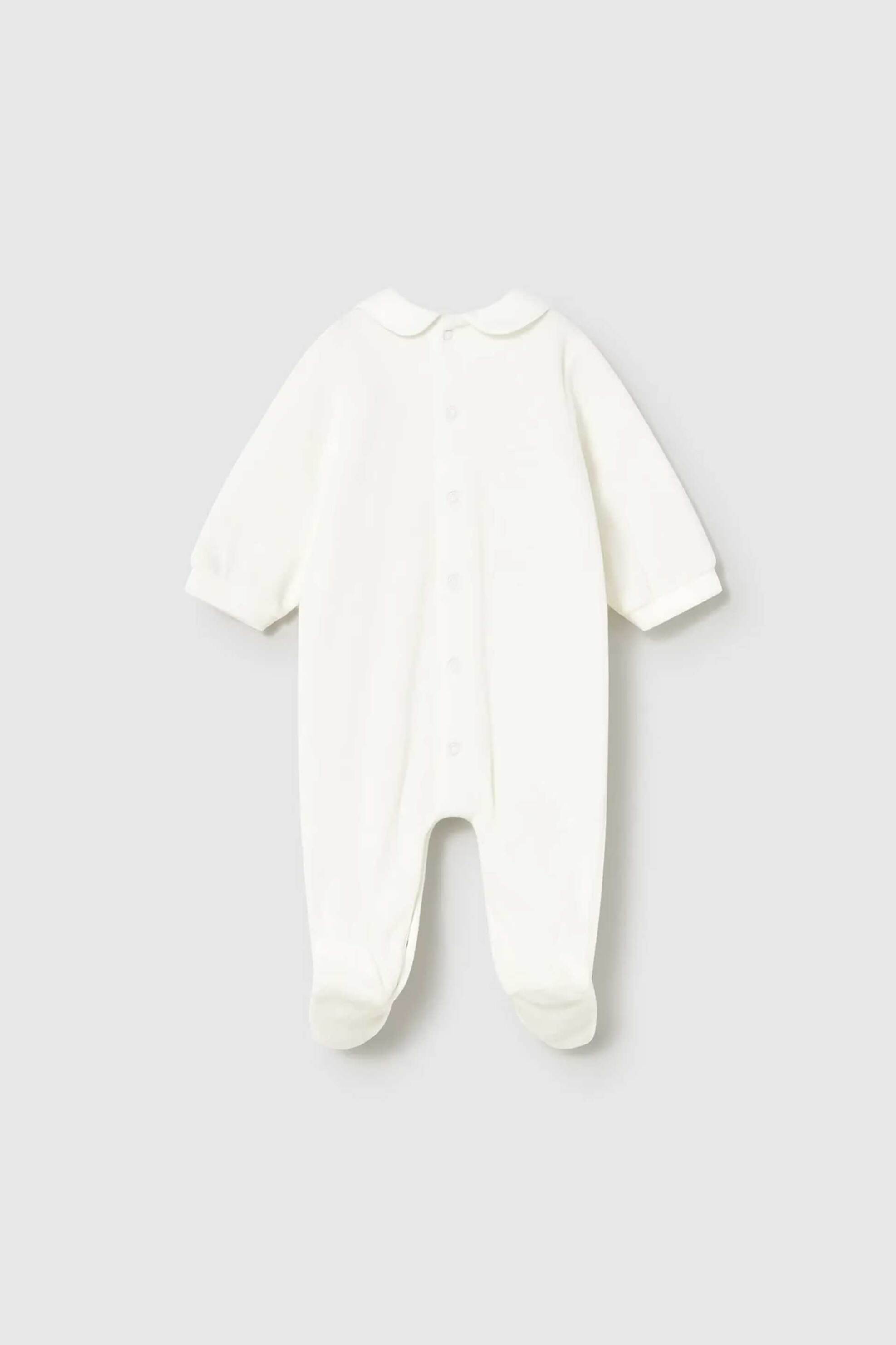 Mayoral βρεφικό ολόσωμο φορμάκι μονόχρωμο - 2701-W26 Εκρού φωτογραφία