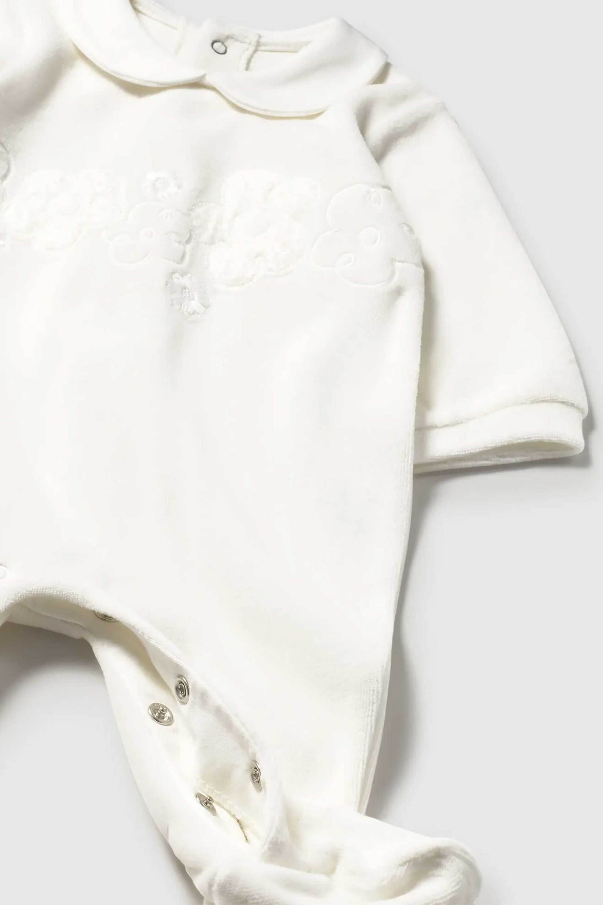 Mayoral βρεφικό ολόσωμο φορμάκι μονόχρωμο - 2701-W26 Εκρού φωτογραφία