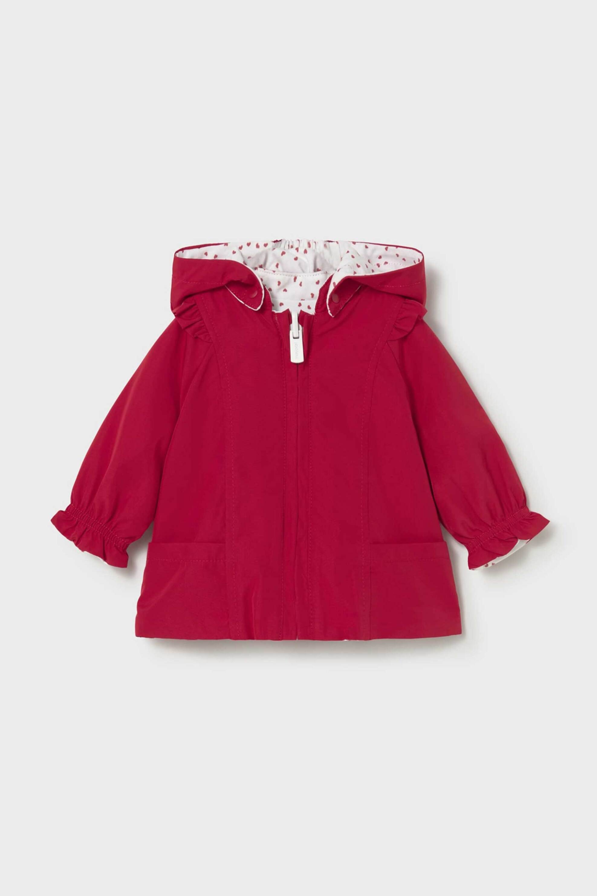 Mayoral βρεφικό μπουφάν αντιανεμικό διπλής όψης - 1486-S26 Κόκκινο