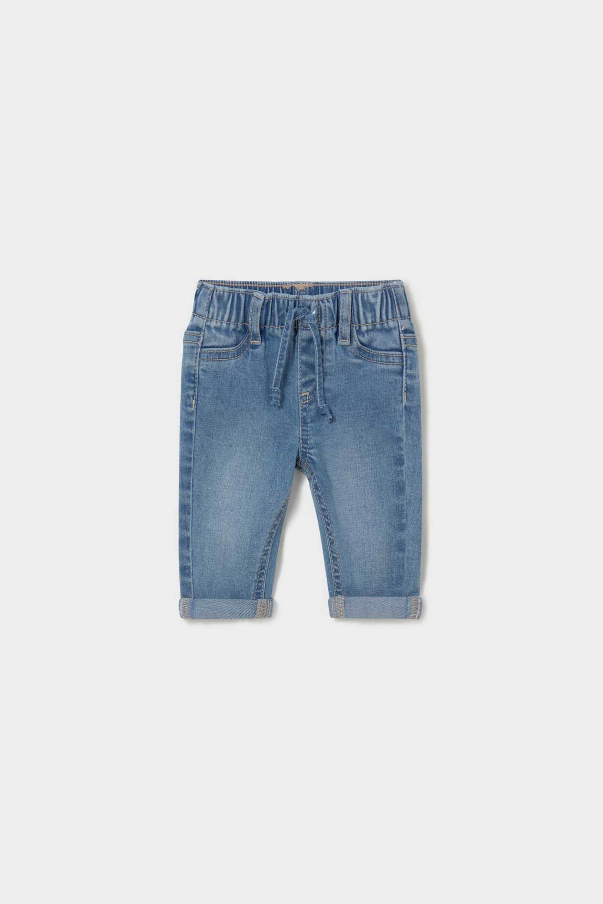 Mayoral βρεφικό τζιν παντελόνι - 596-S26 Denim Blue Σκούρο