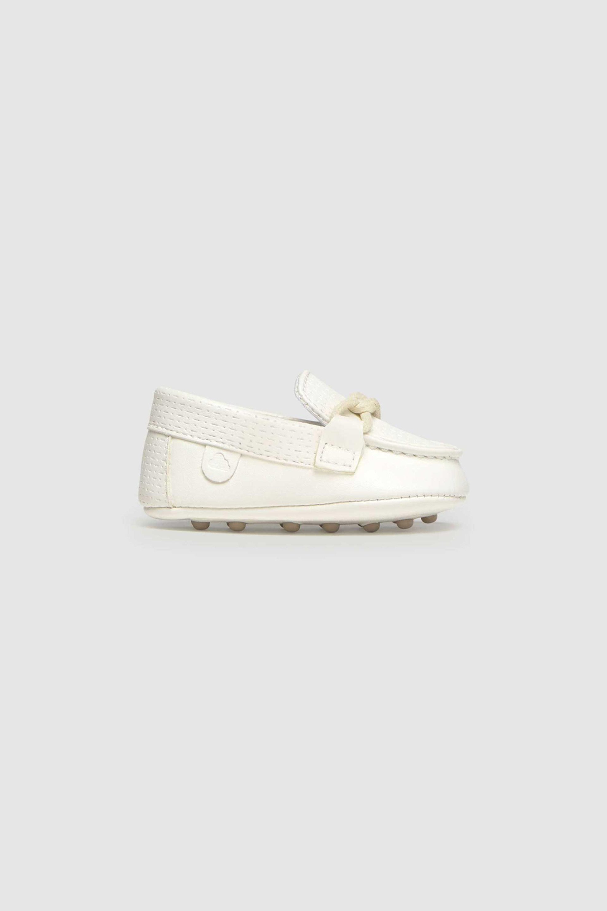 Mayoral βρεφικά μοκασίνια μονόχρωμα - 9083-S26 Λευκό