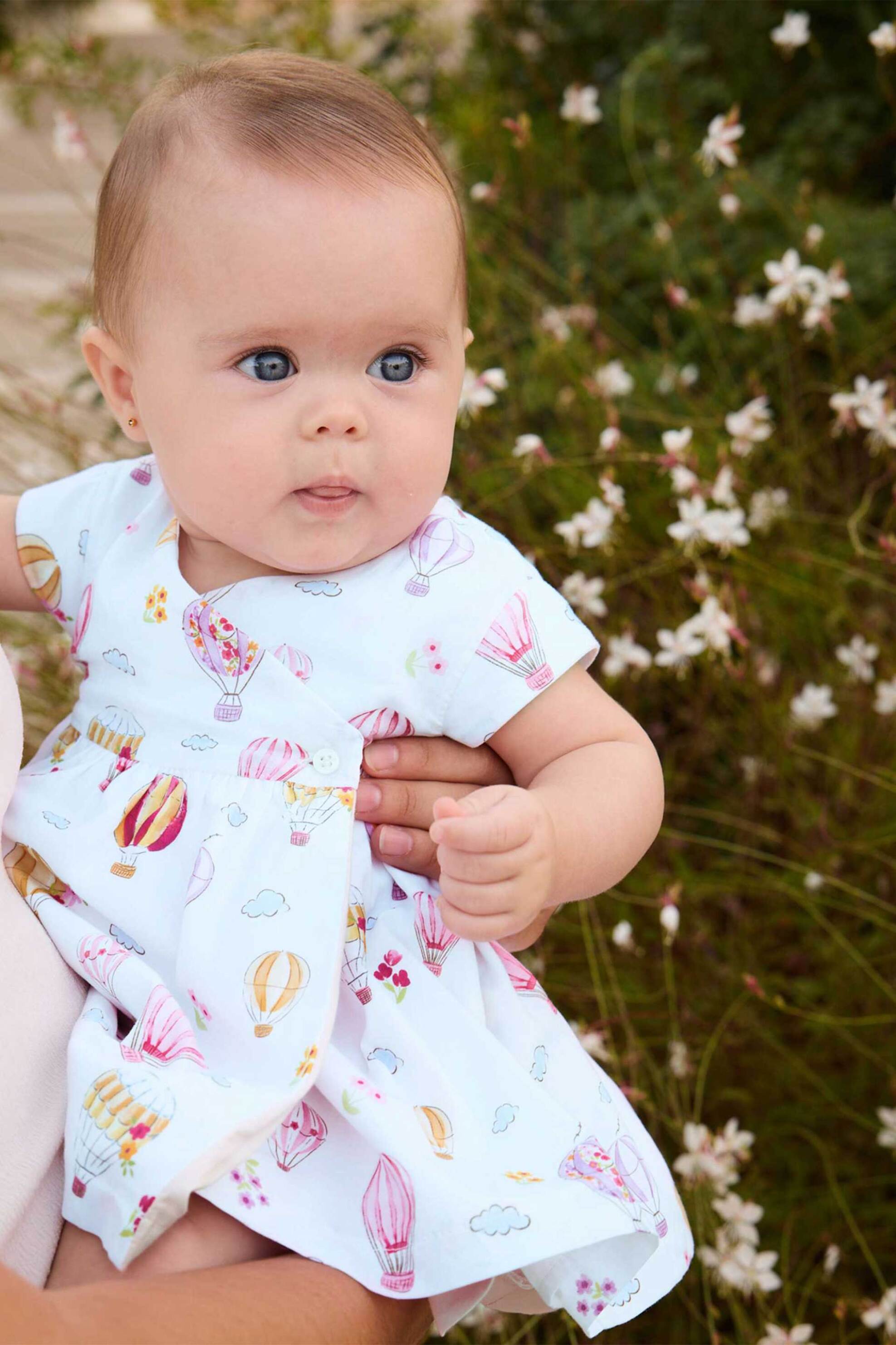 Mayoral βρεφικό φόρεμα διπλής όψης - 1807-S26 Ροζ