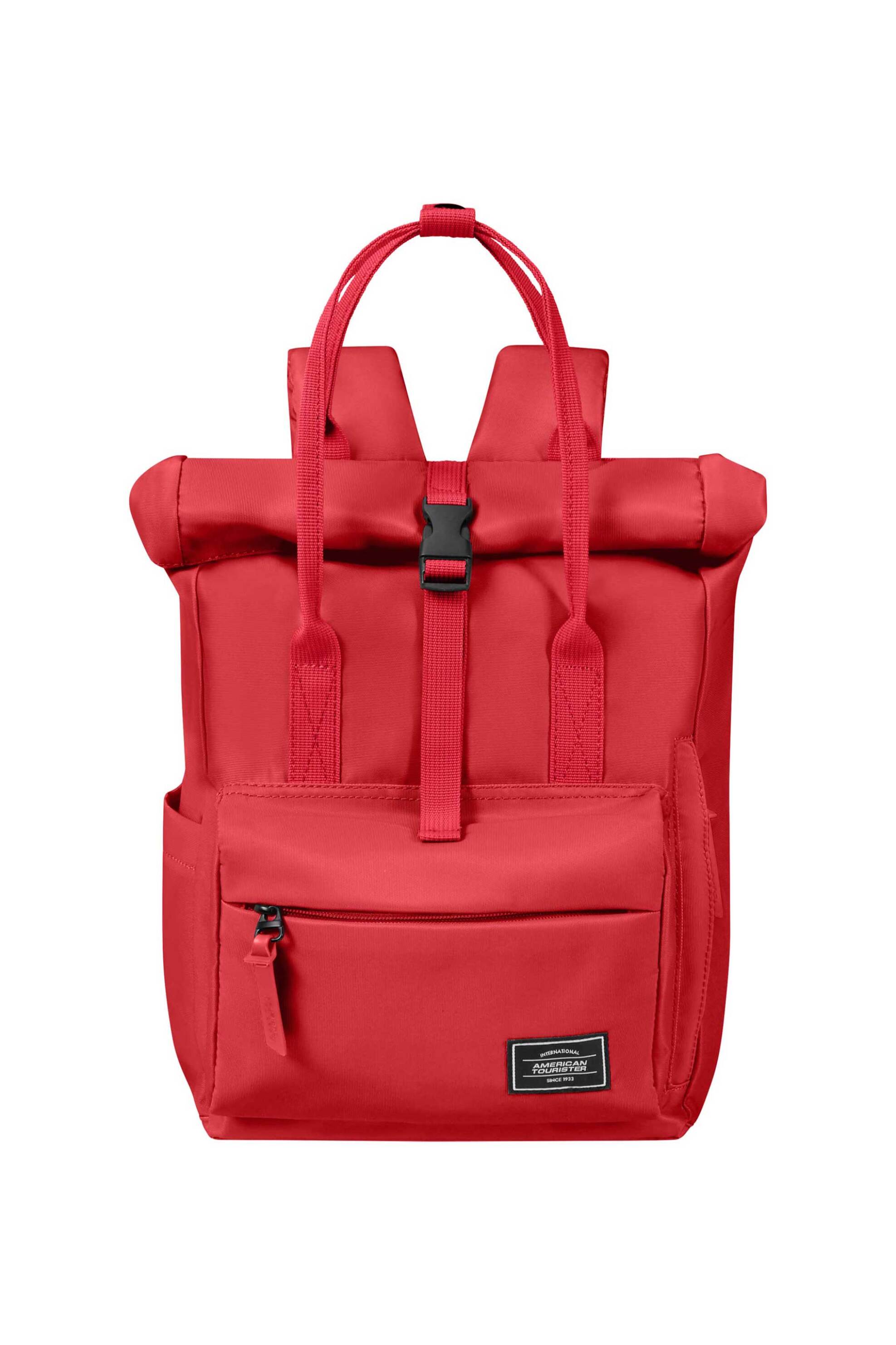 Ανδρική Μόδα > Ανδρικές Τσάντες > Ανδρικά Σακίδια & Backpacks American Tourister unisex backpack μονόχρωμο με πολλαπλές θήκες "Urban Groove" 36 x 25 x 20 cm - 143779SM Κόκκινο