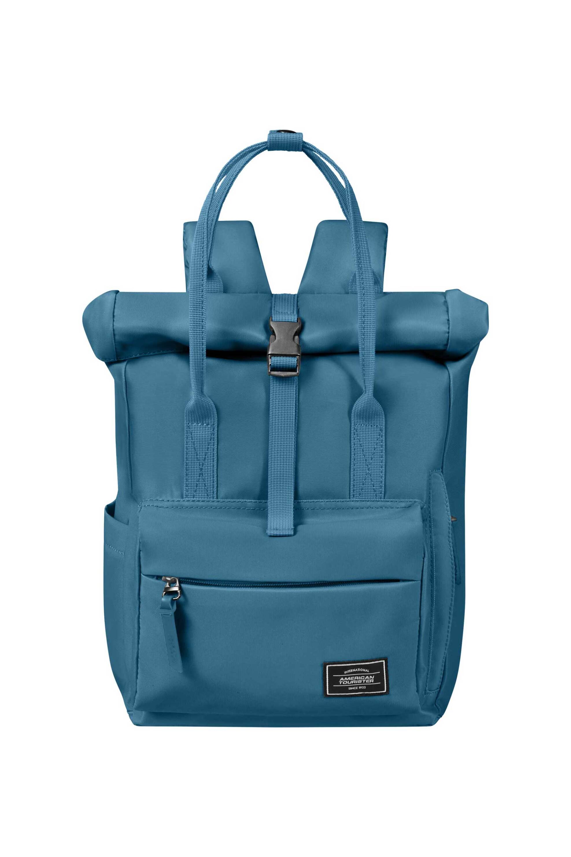 Ανδρική Μόδα > Ανδρικές Τσάντες > Ανδρικά Σακίδια & Backpacks American Tourister unisex backpack μονόχρωμο με πολλαπλές θήκες "Urban Groove" 36 x 25 x 20 cm - 143779SM Μπλε