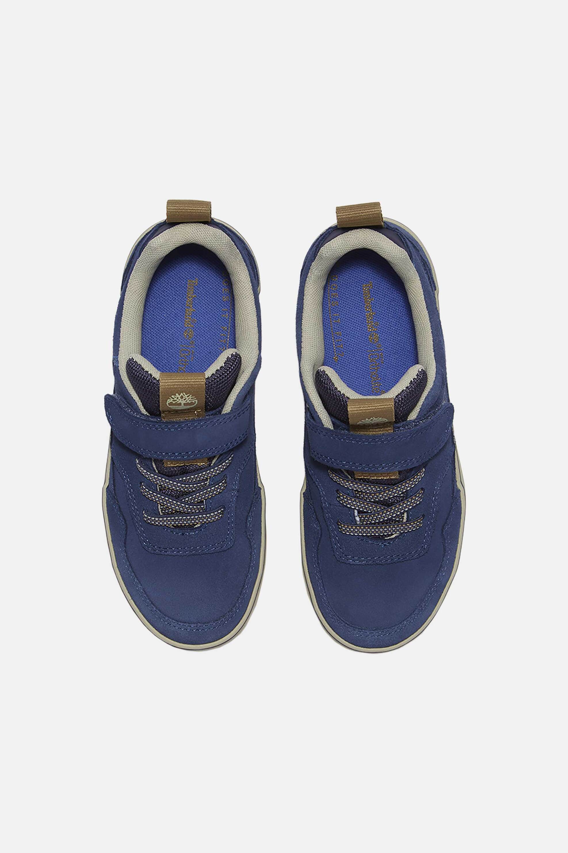 Timberland Βρεφικά Παπούτσια Stone Jump Low Hook Loop Sneaker - Tb0A27Pkep31 Μπλε