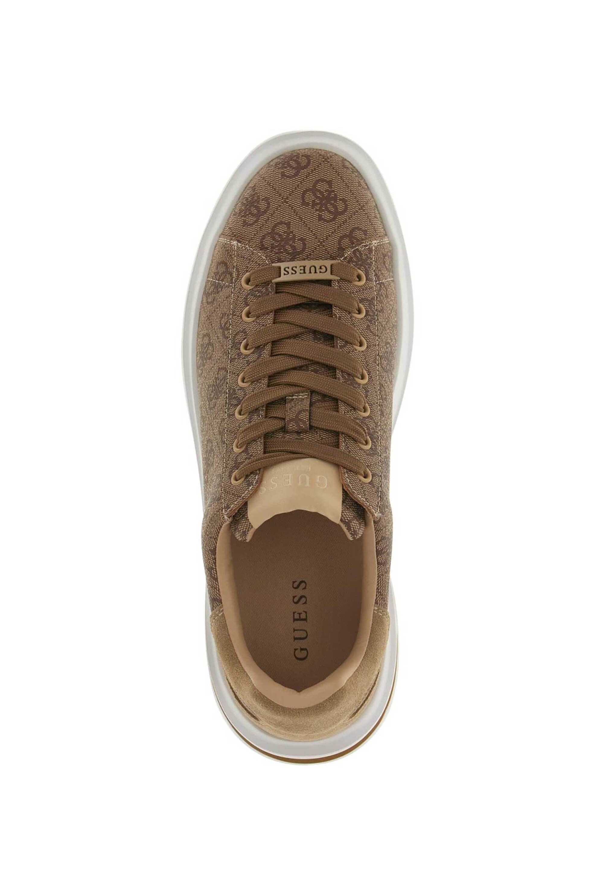 Guess Ανδρικά Sneakers Elba - Fmpelafal12 Καφέ