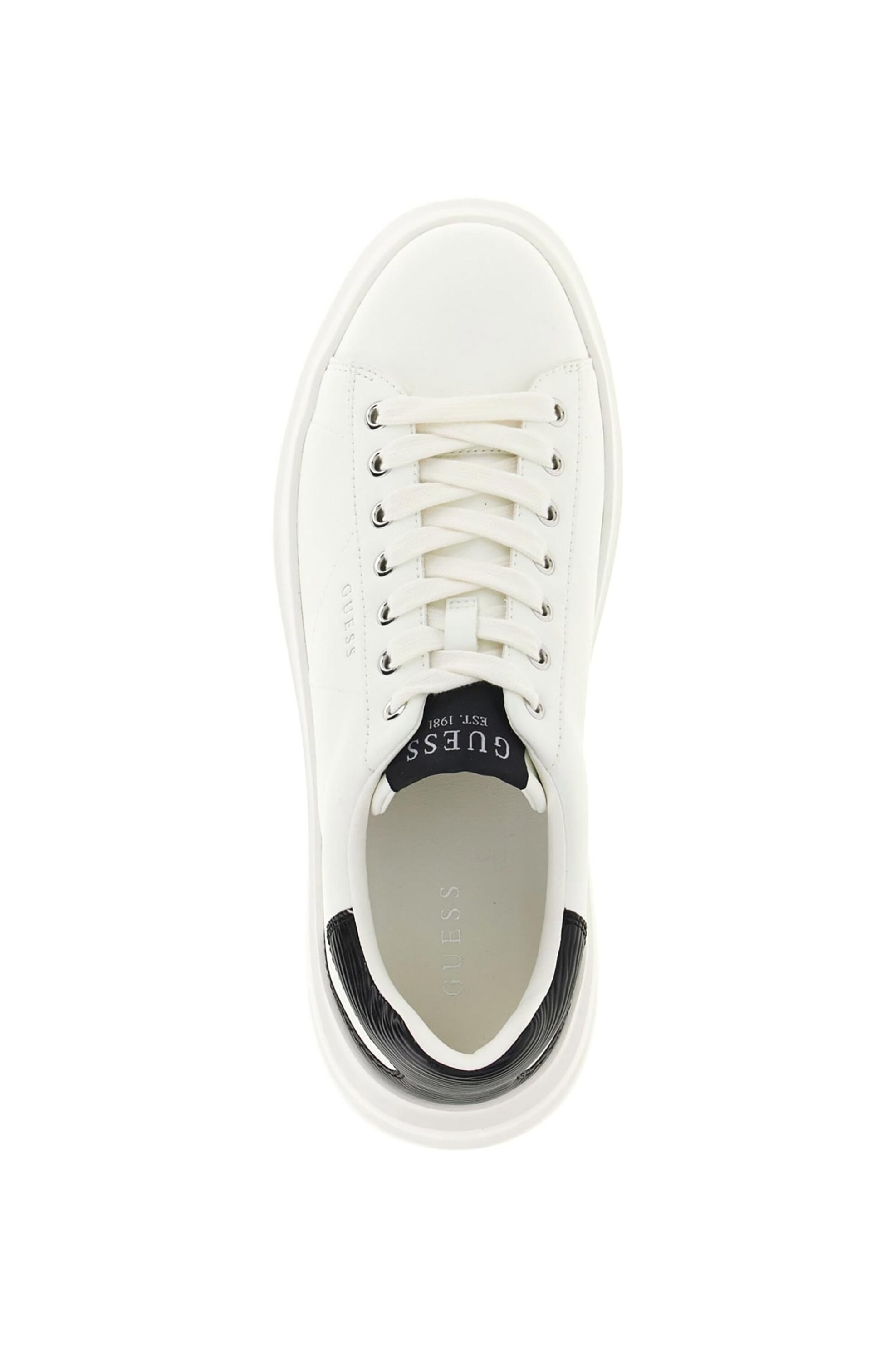 Guess Ανδρικά Sneakers Elba - Fmtel4Lea12 Λευκό