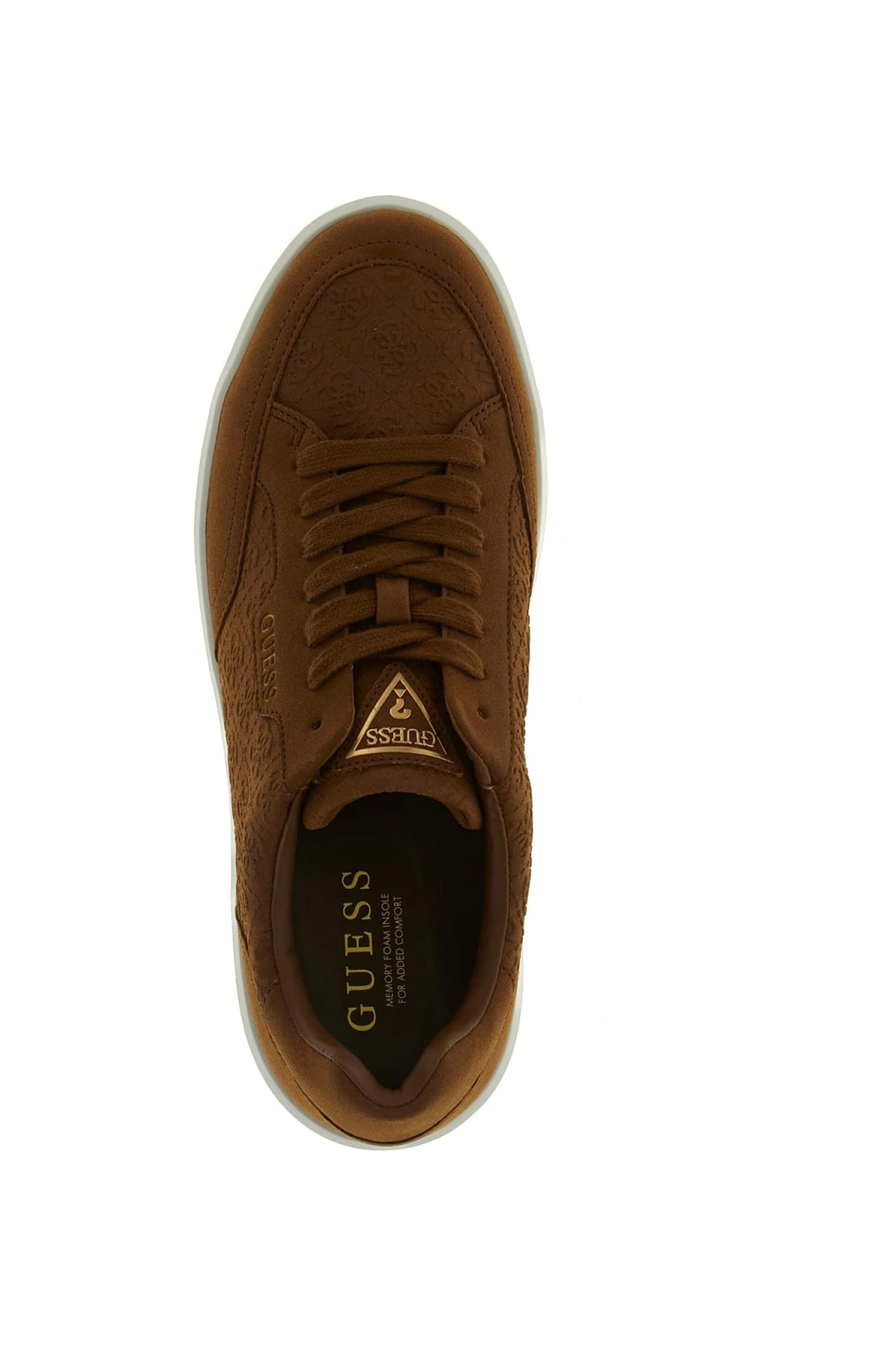 Guess Ανδρικά Sneakers Yujen - Fmtyujsue12 Καφέ