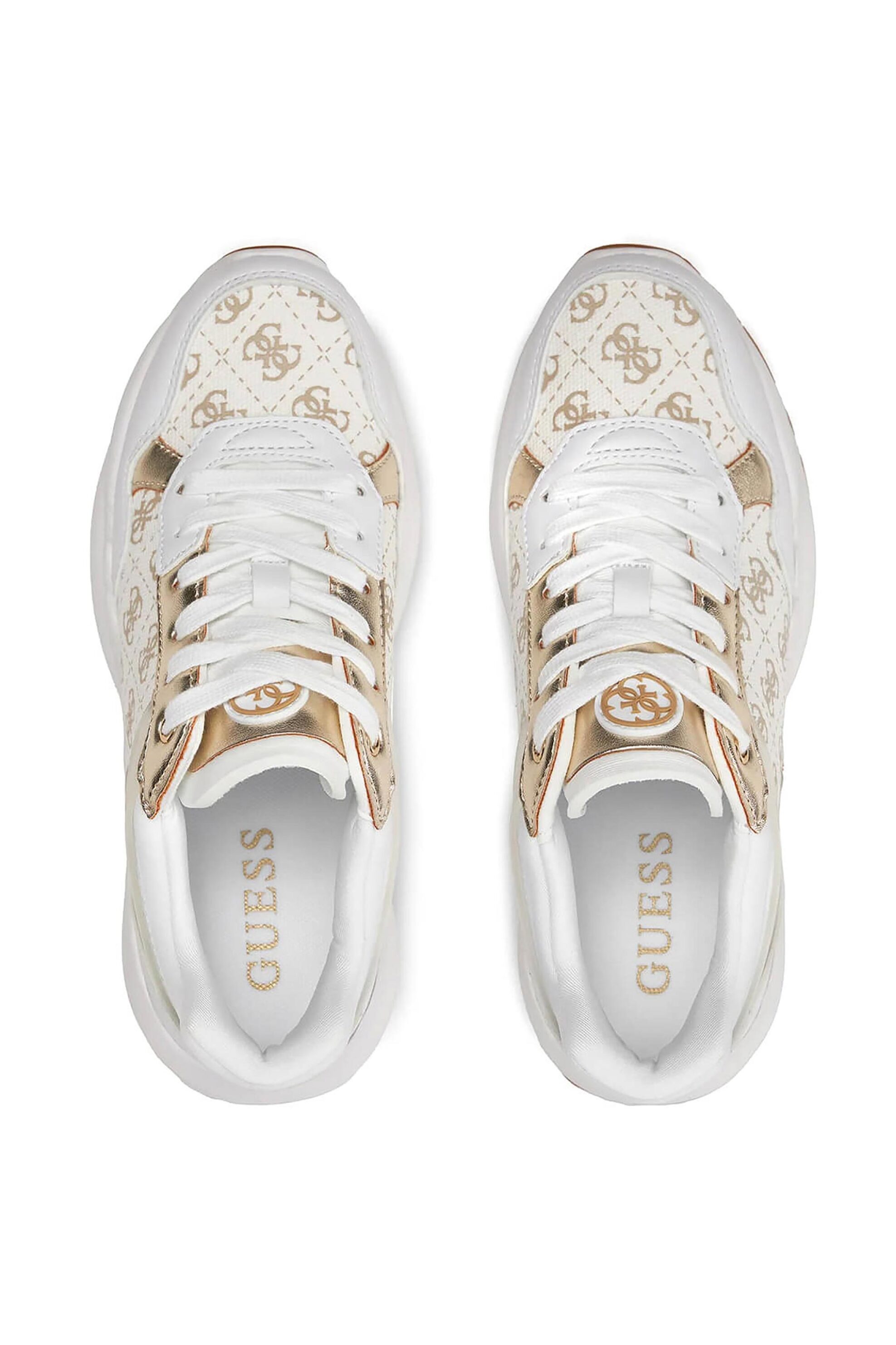 Guess Γυναικεία Sneakers Samra - Fltsm2Fal12 Λευκό