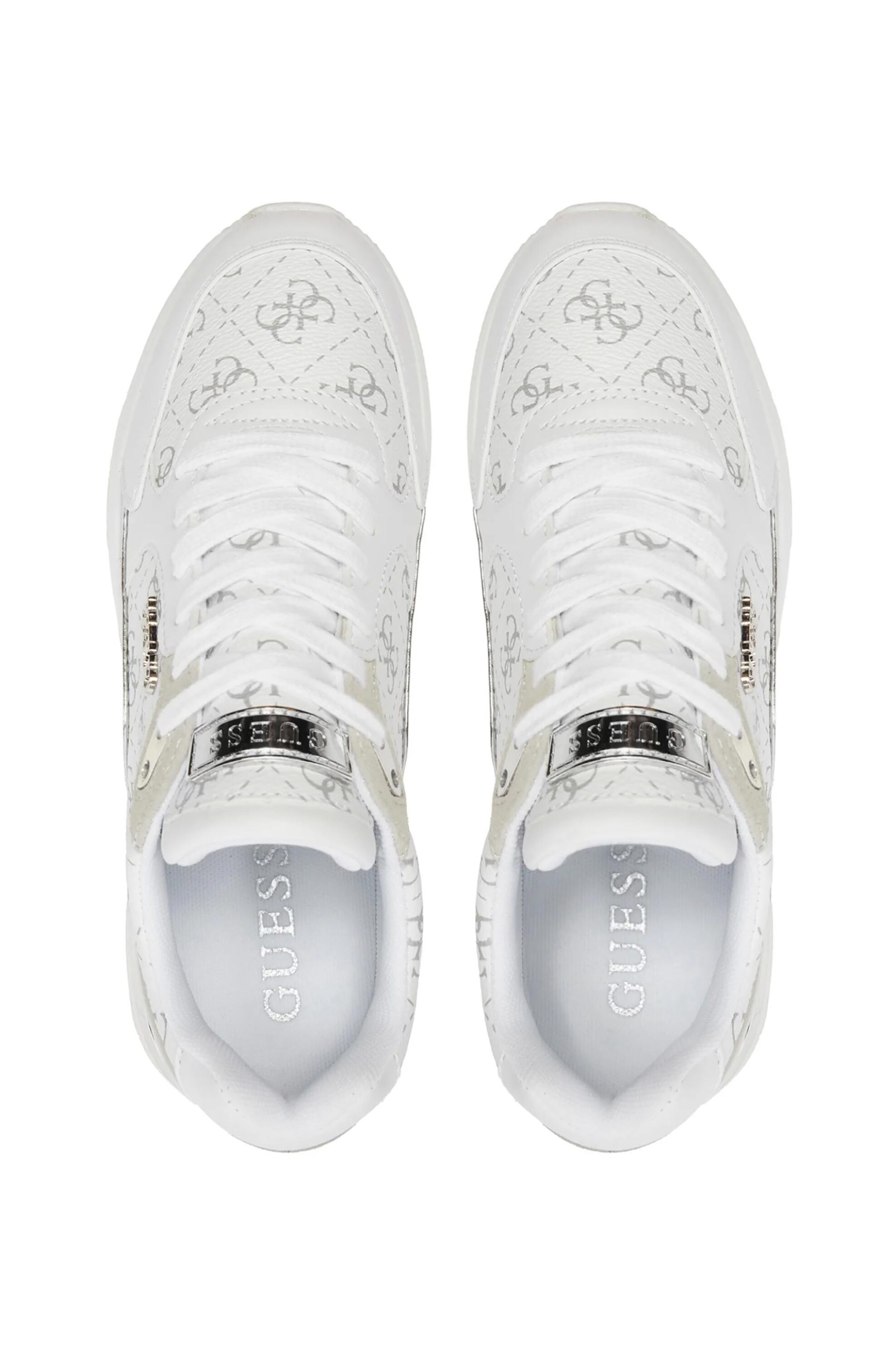 Guess Γυναικεία Sneakers Moxea - Fltmoxele12 Λευκό