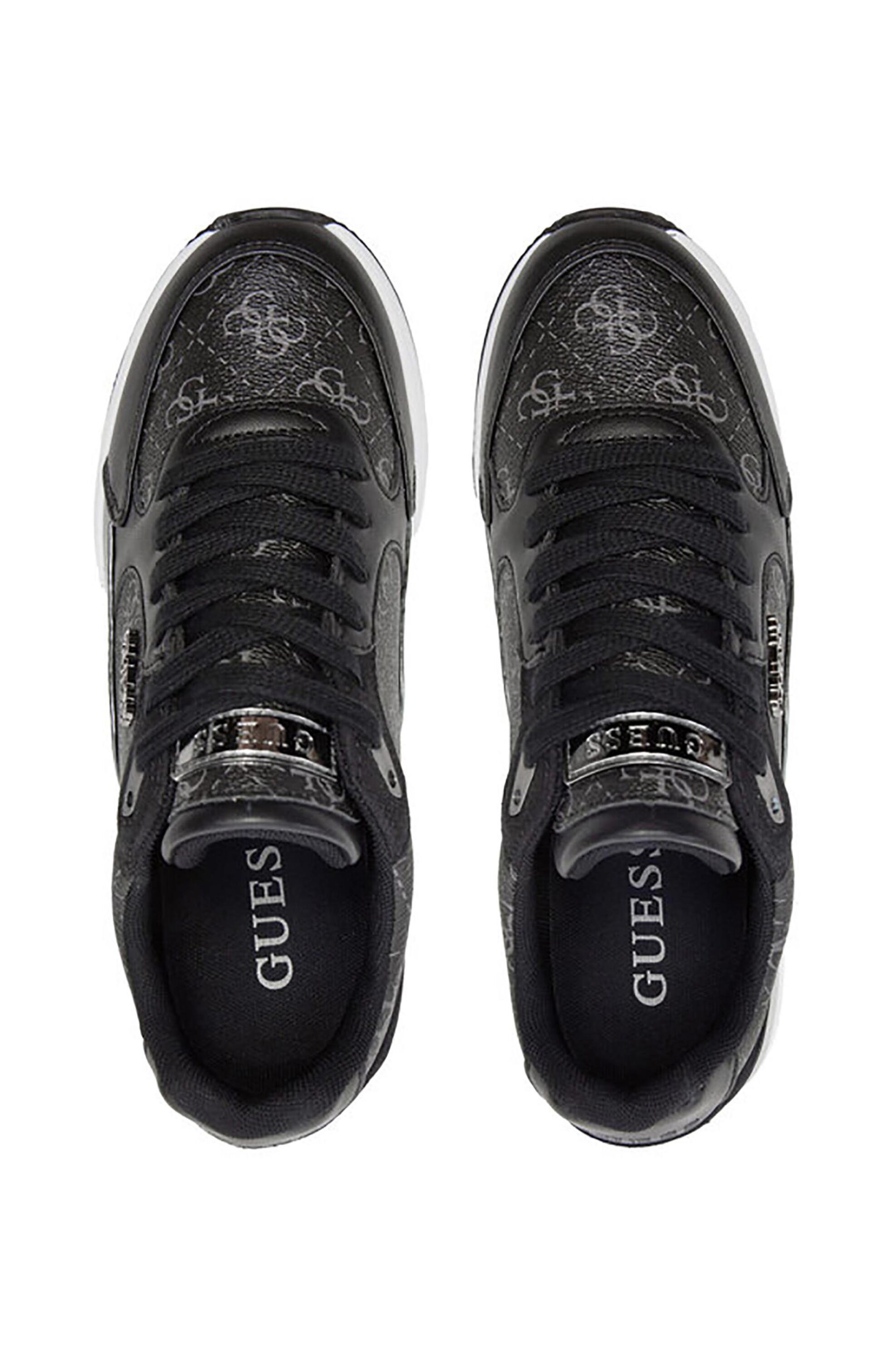 Guess γυναικεία sneakers "Moxea" - FLTMOXELE12 Μαύρο φωτογραφία