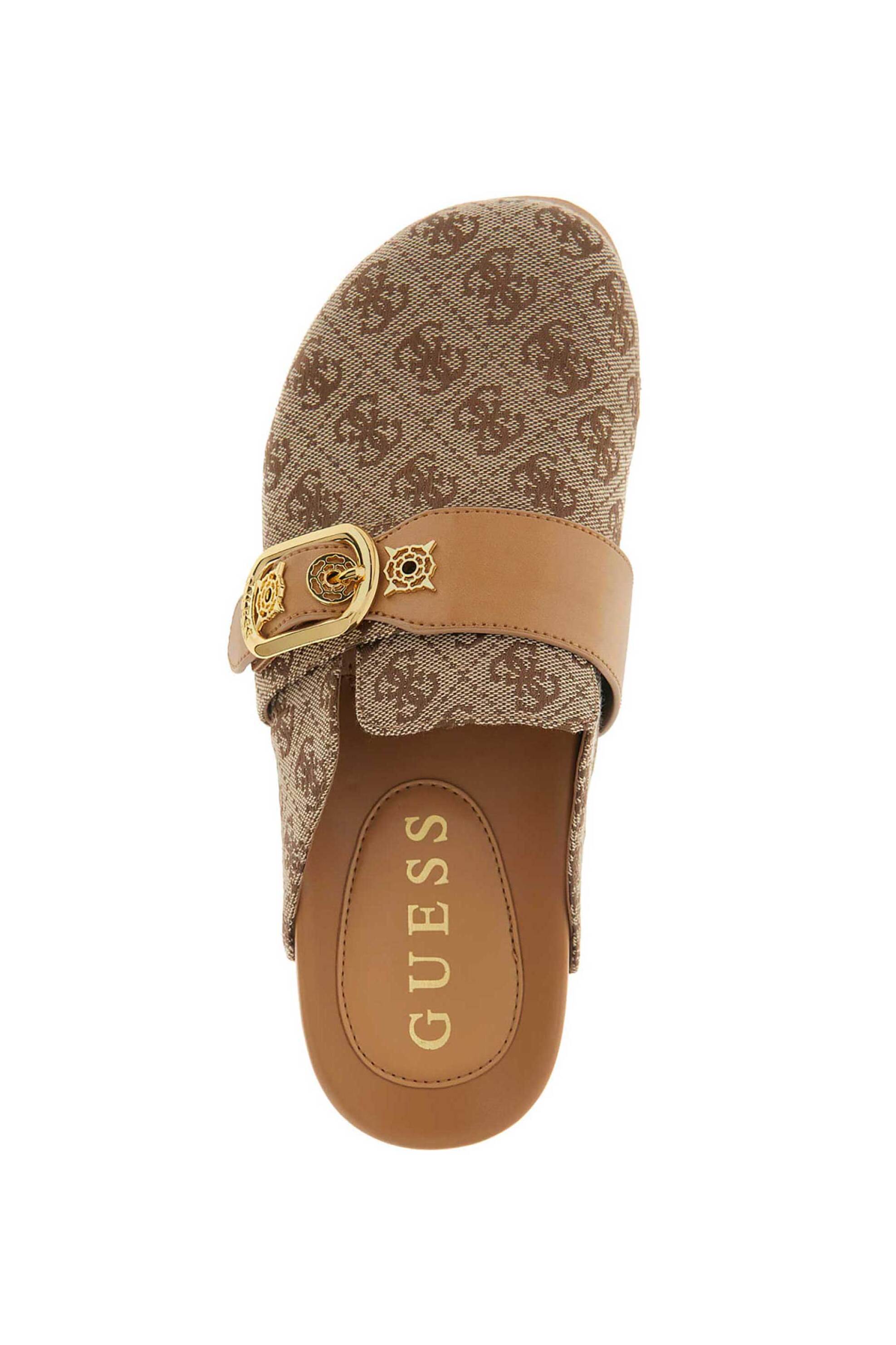 Guess Γυναικεία Clogs Galavanta - Flpgalfal06 Μπεζ