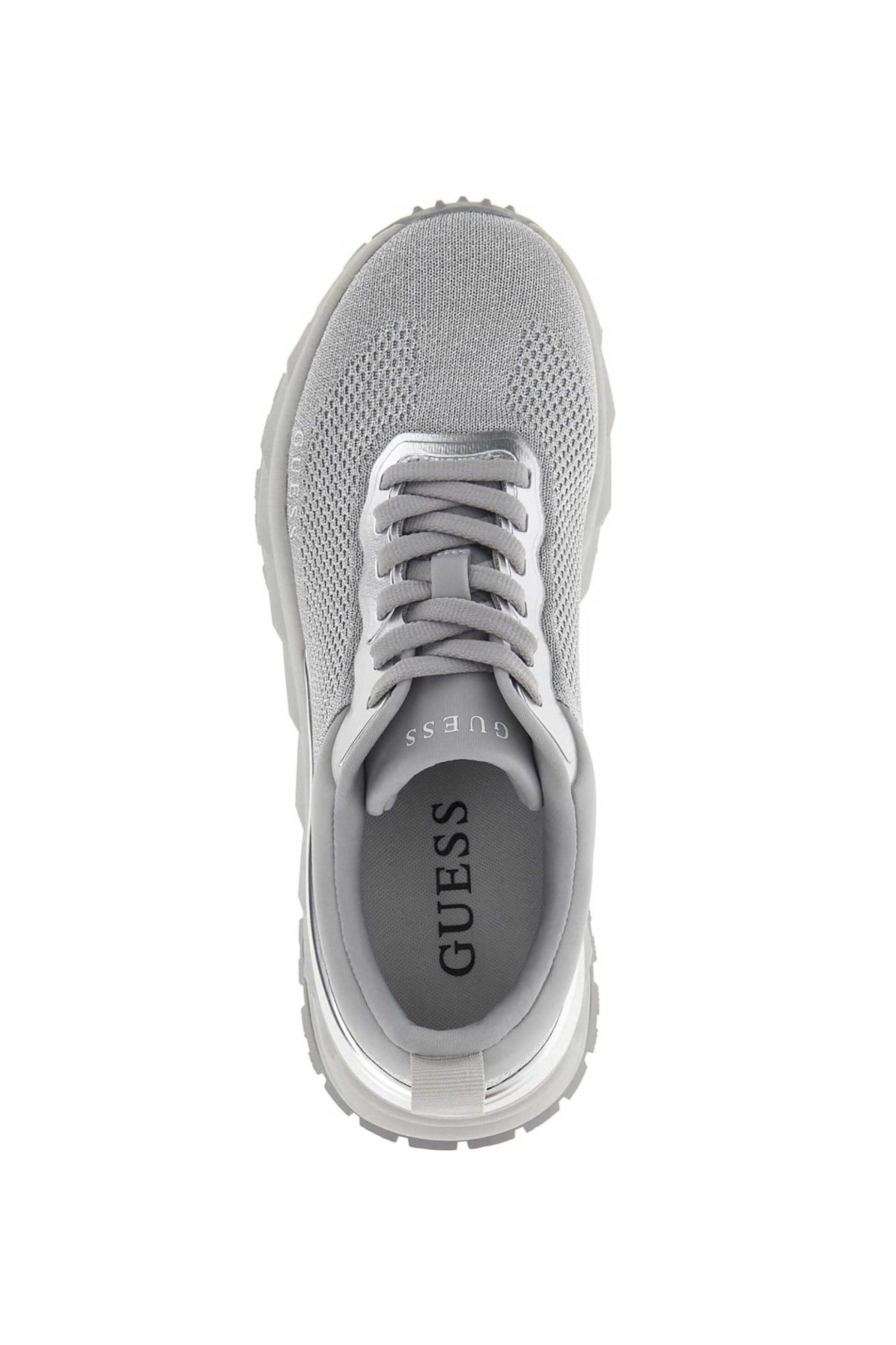 Guess Γυναικεία Sneakers Runit - Flprn3Fab12 Ασημί