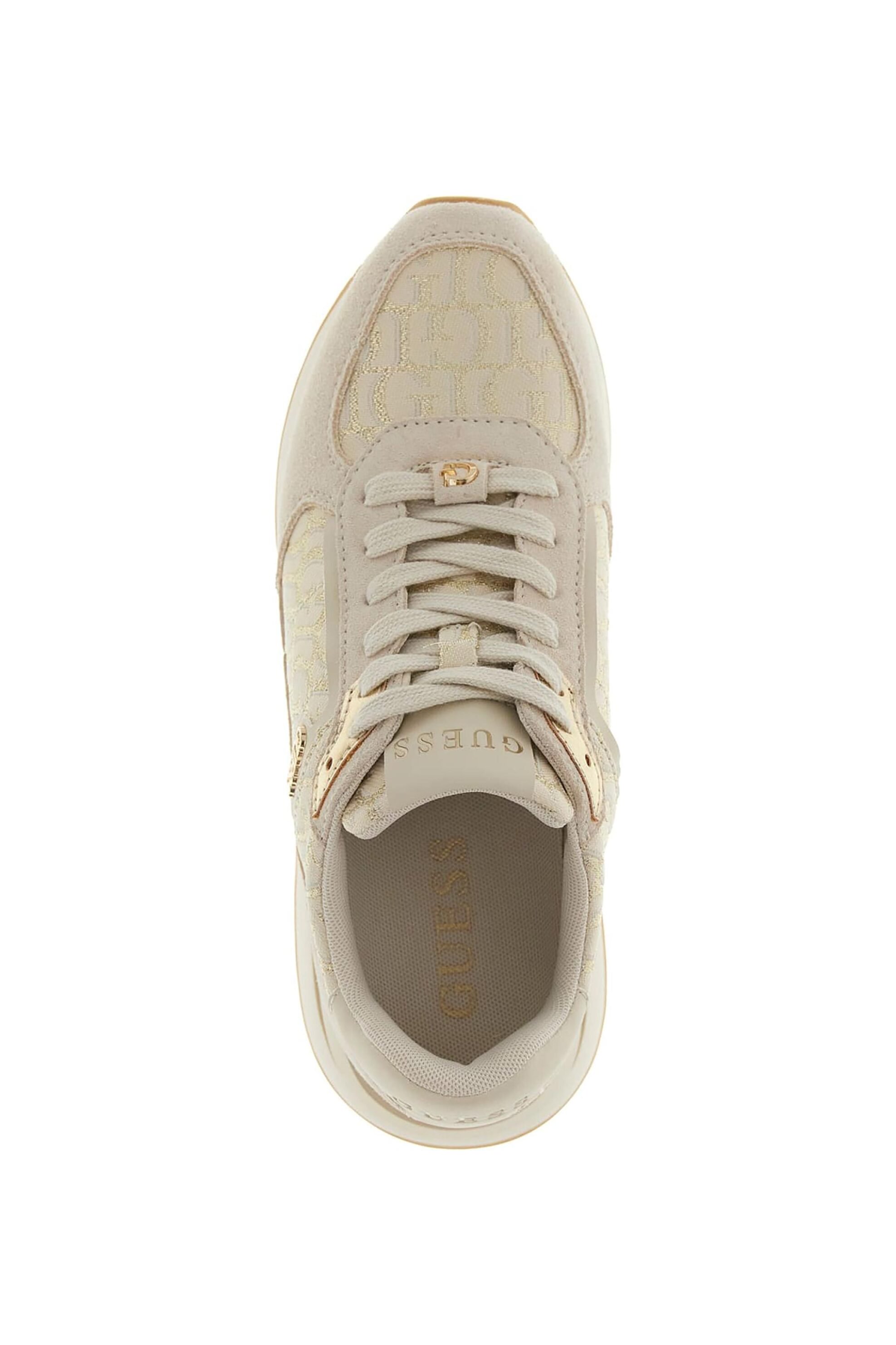 Guess Γυναικεία Sneakers Energy - Flteg5Lea12 Μπεζ