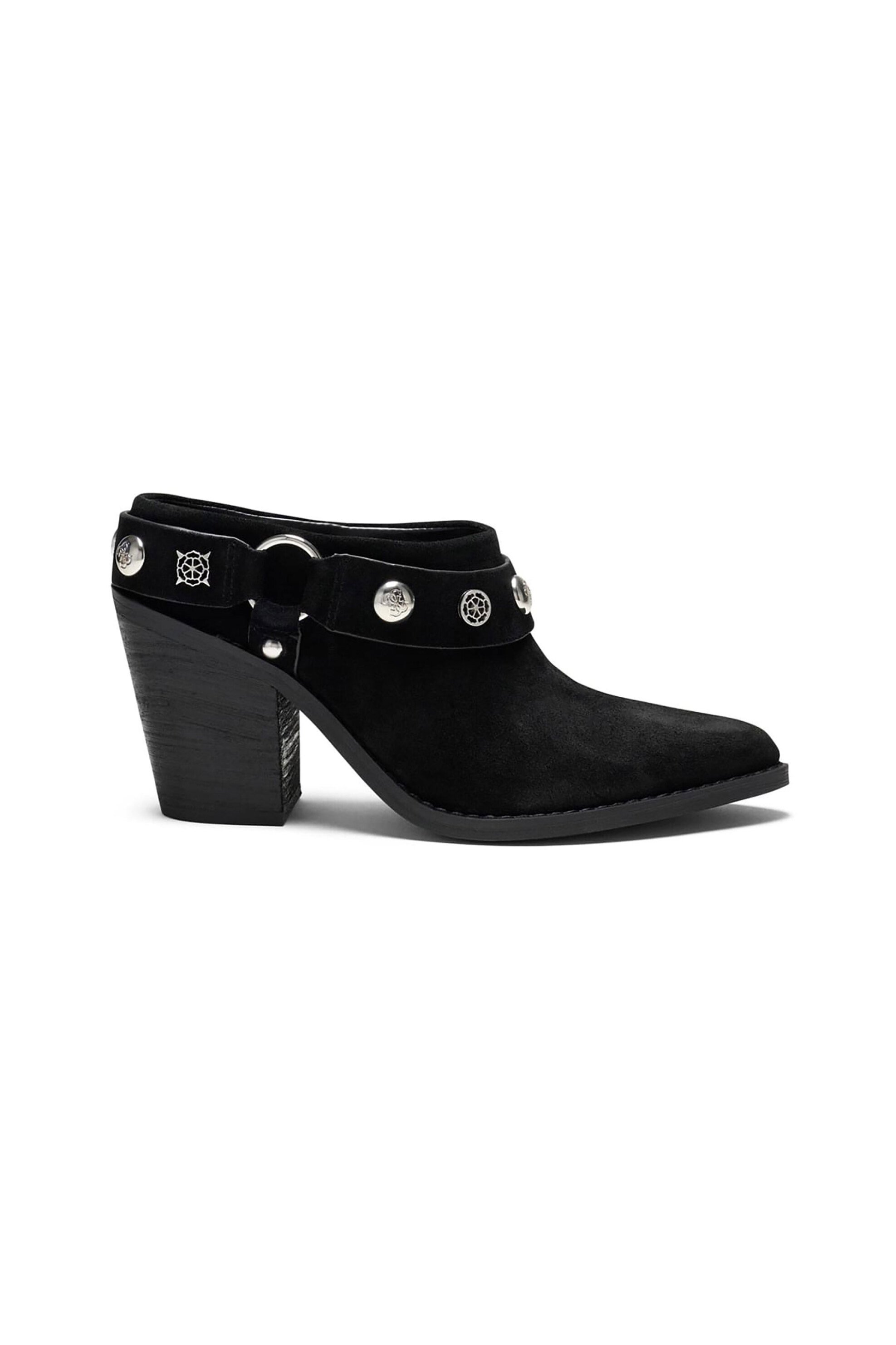 Guess γυναικεία suede μποτάκια 