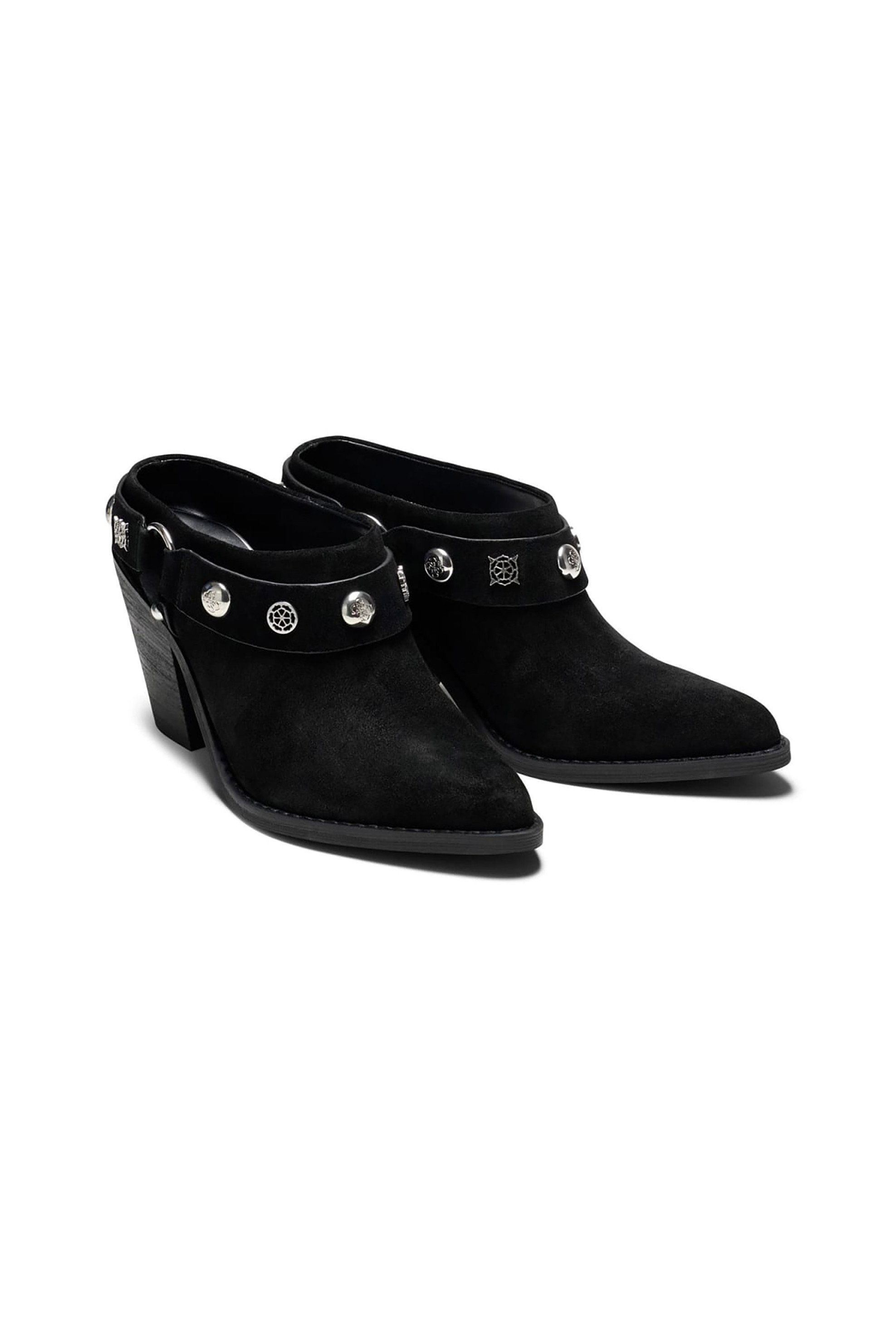 Guess γυναικεία suede μποτάκια 