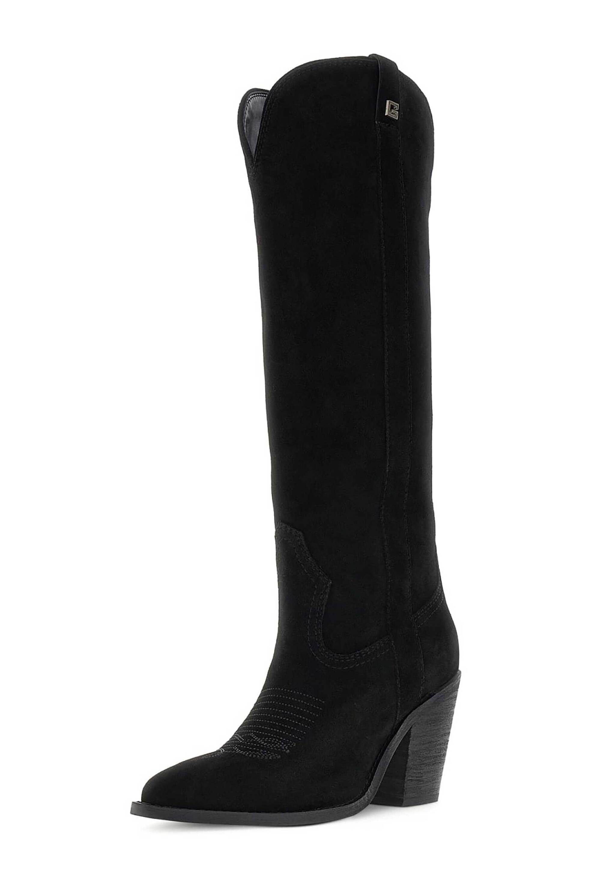 Guess γυναικείες suede μπότες 