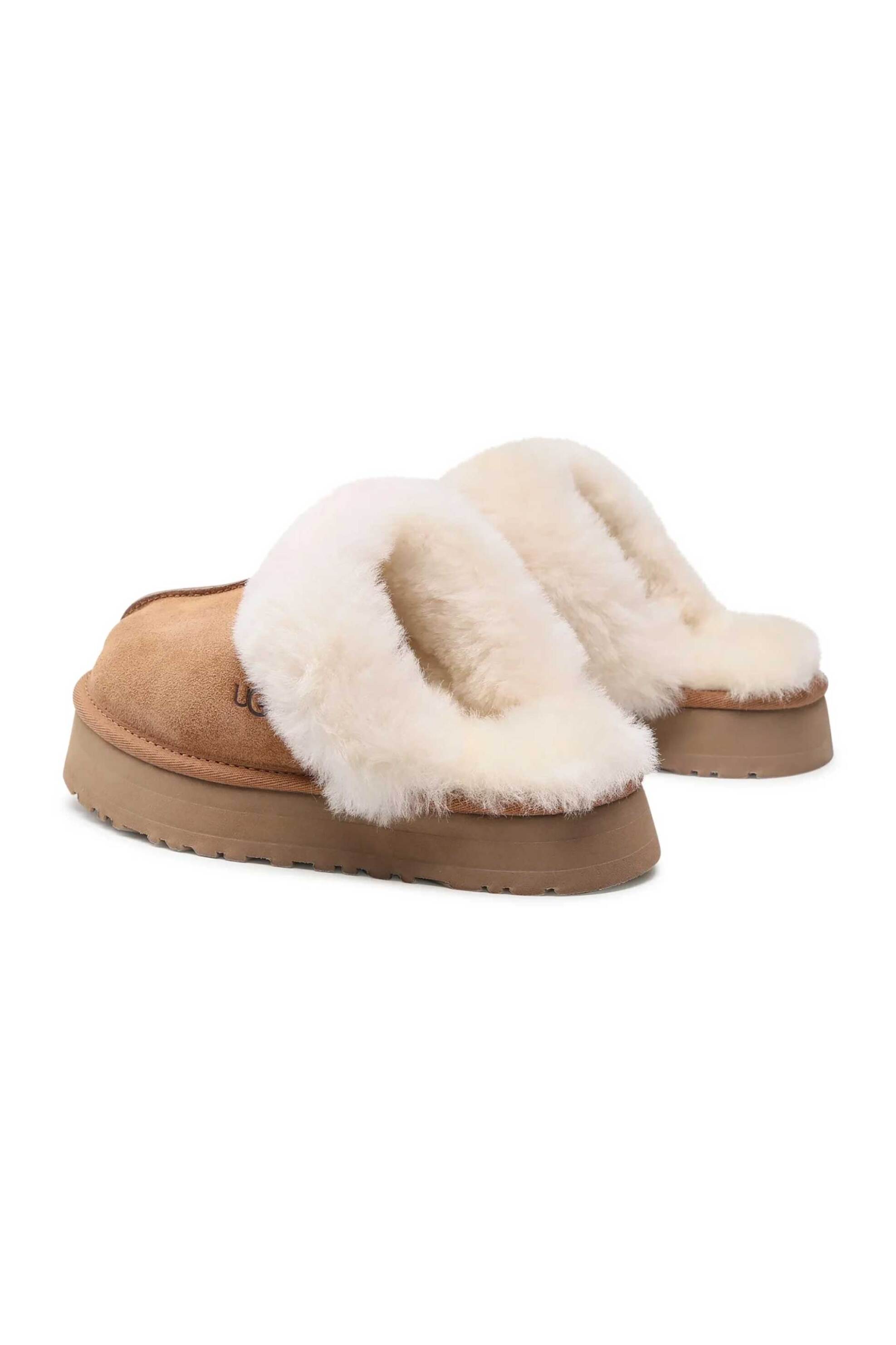 Ugg γυναικείες suede παντόφλες "Che" - 1122550 Καμηλό φωτογραφία