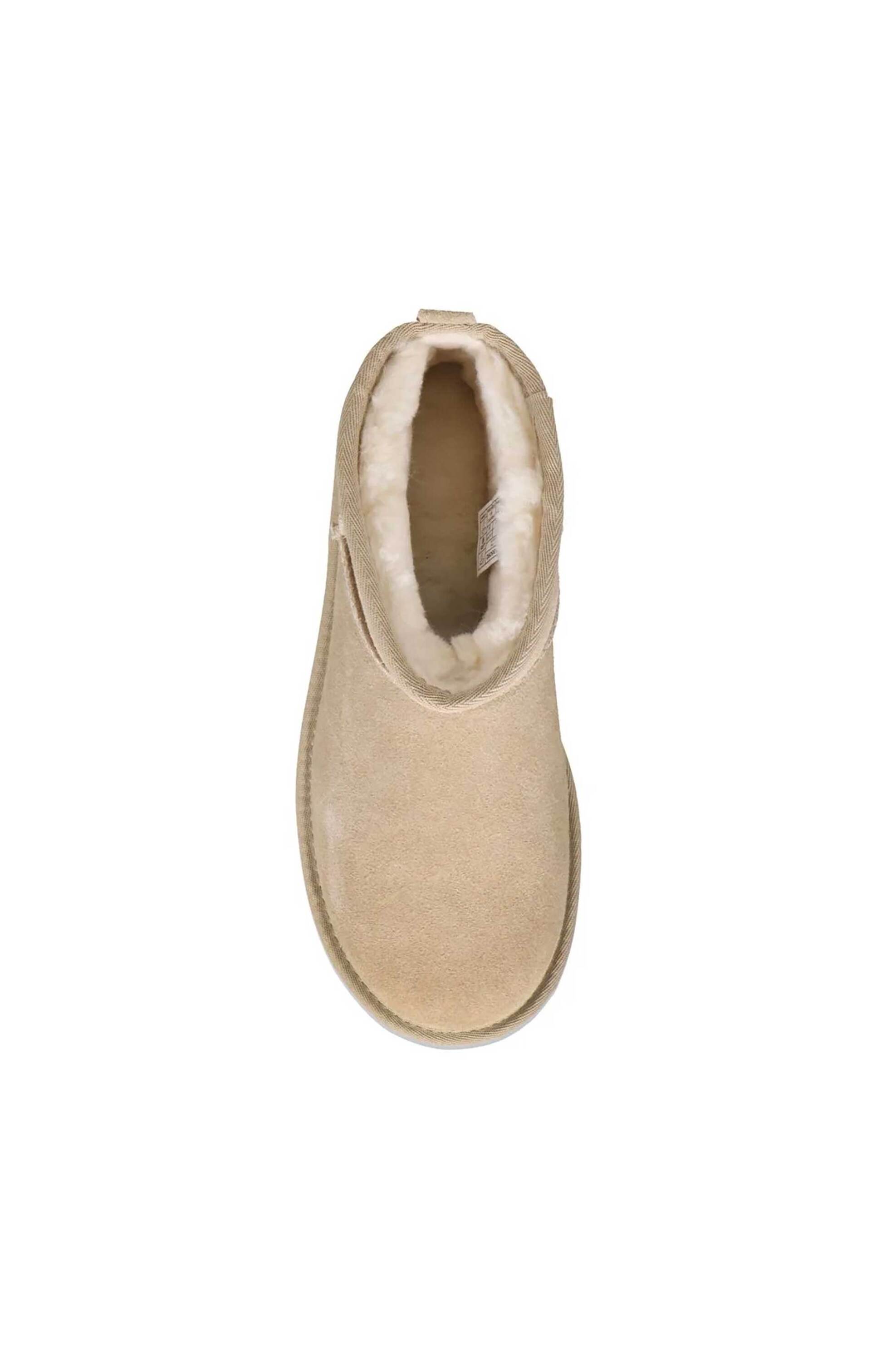 UGG Ugg γυναικεία suede μποτάκια με ενισχυμένη σόλα - 1135092 Μπεζ - 4