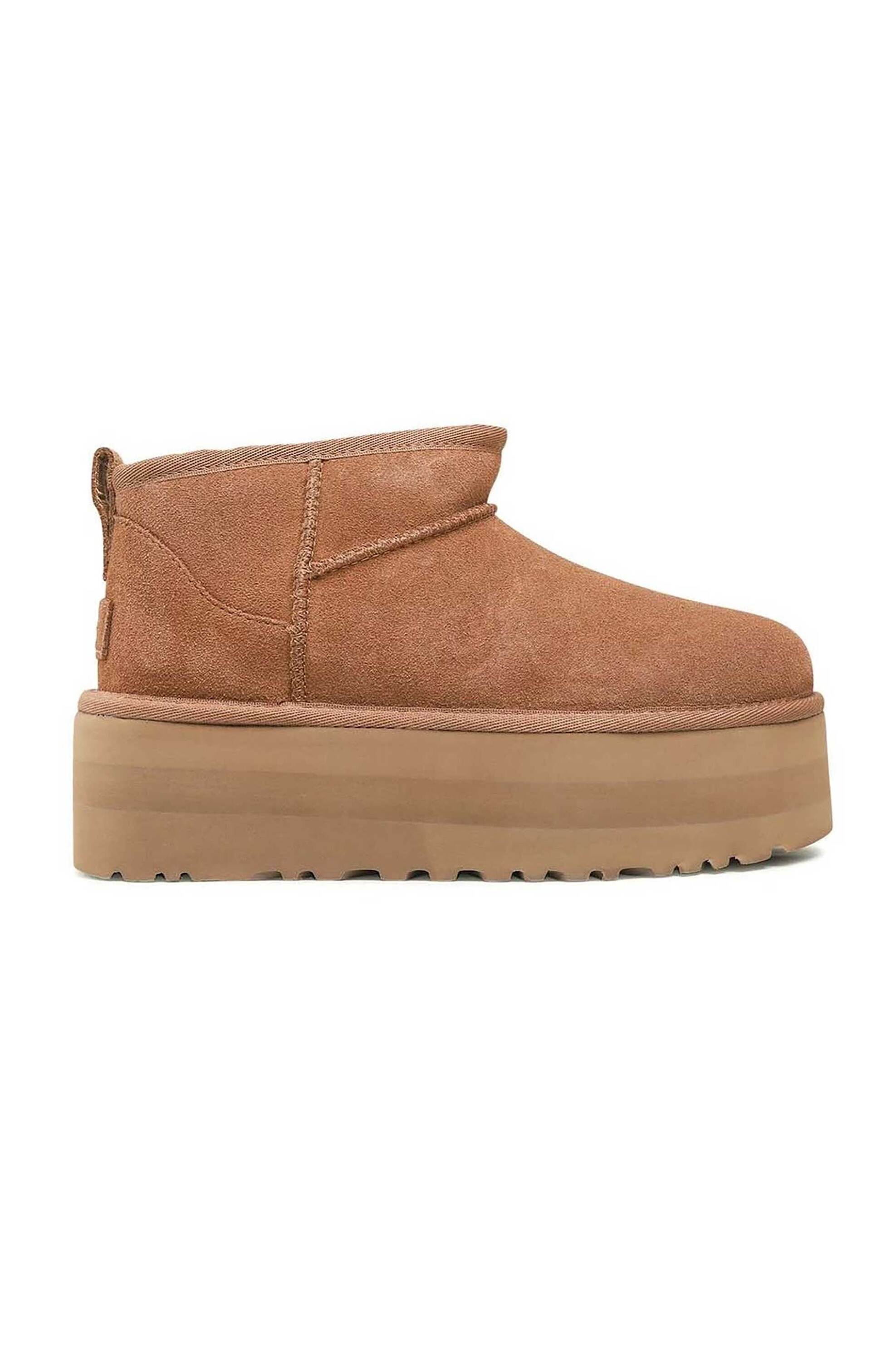 UGG Ugg γυναικεία suede μποτάκια με ενισχυμένη σόλα - 1135092 Καμηλό