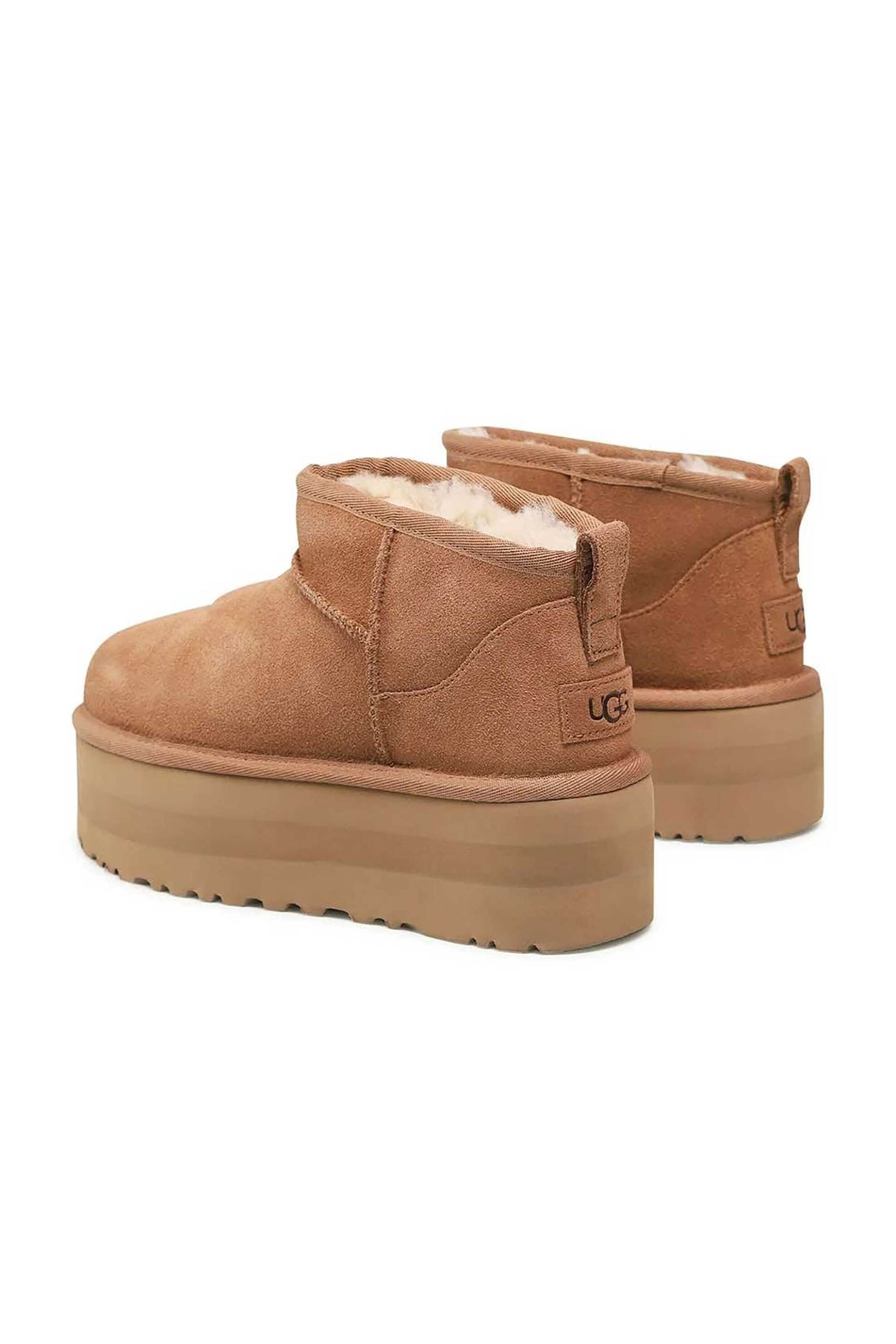 UGG Ugg γυναικεία suede μποτάκια με ενισχυμένη σόλα - 1135092 Καμηλό - 3