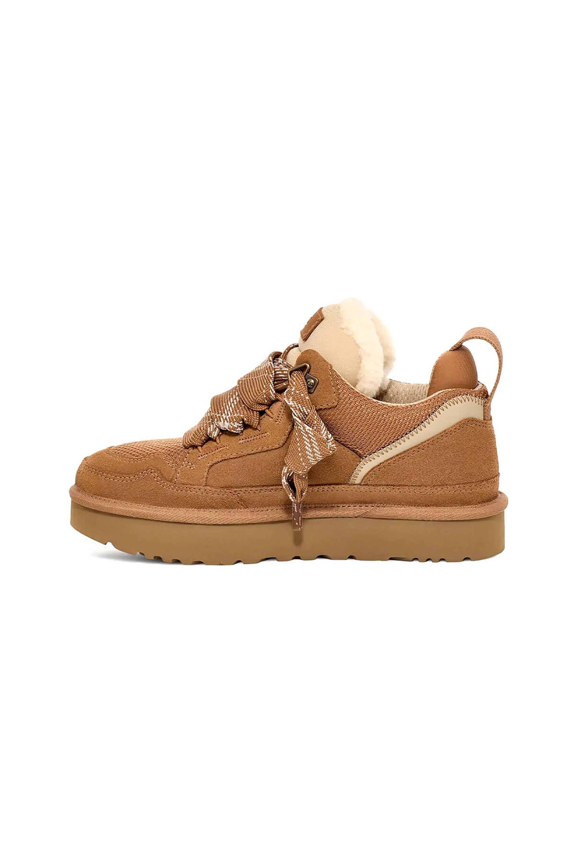 Ugg γυναικεία sneaker με καρό κορδόνια 