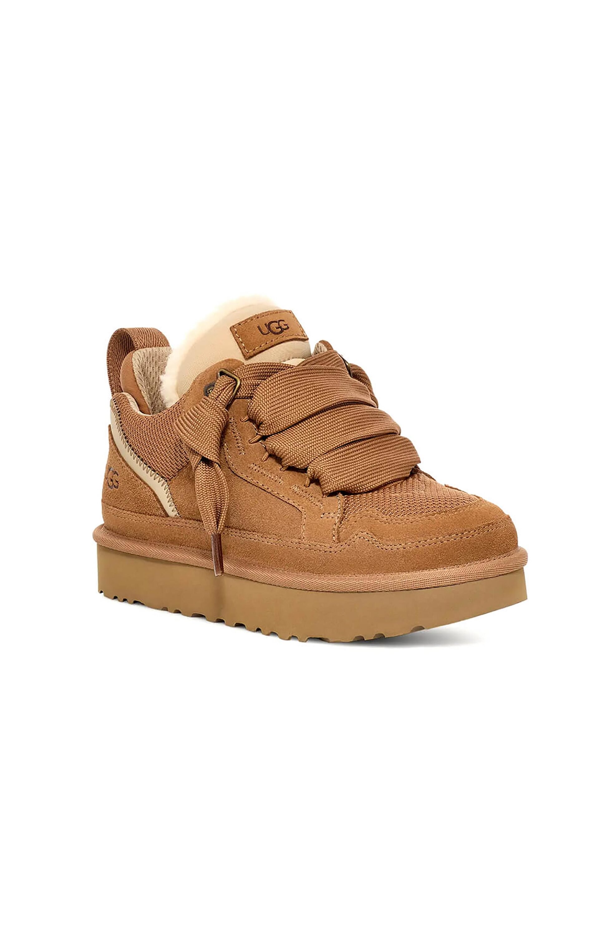 UGG Ugg γυναικεία sneaker με καρό κορδόνια "Lowmel" - 1144032 Ταμπά - 3