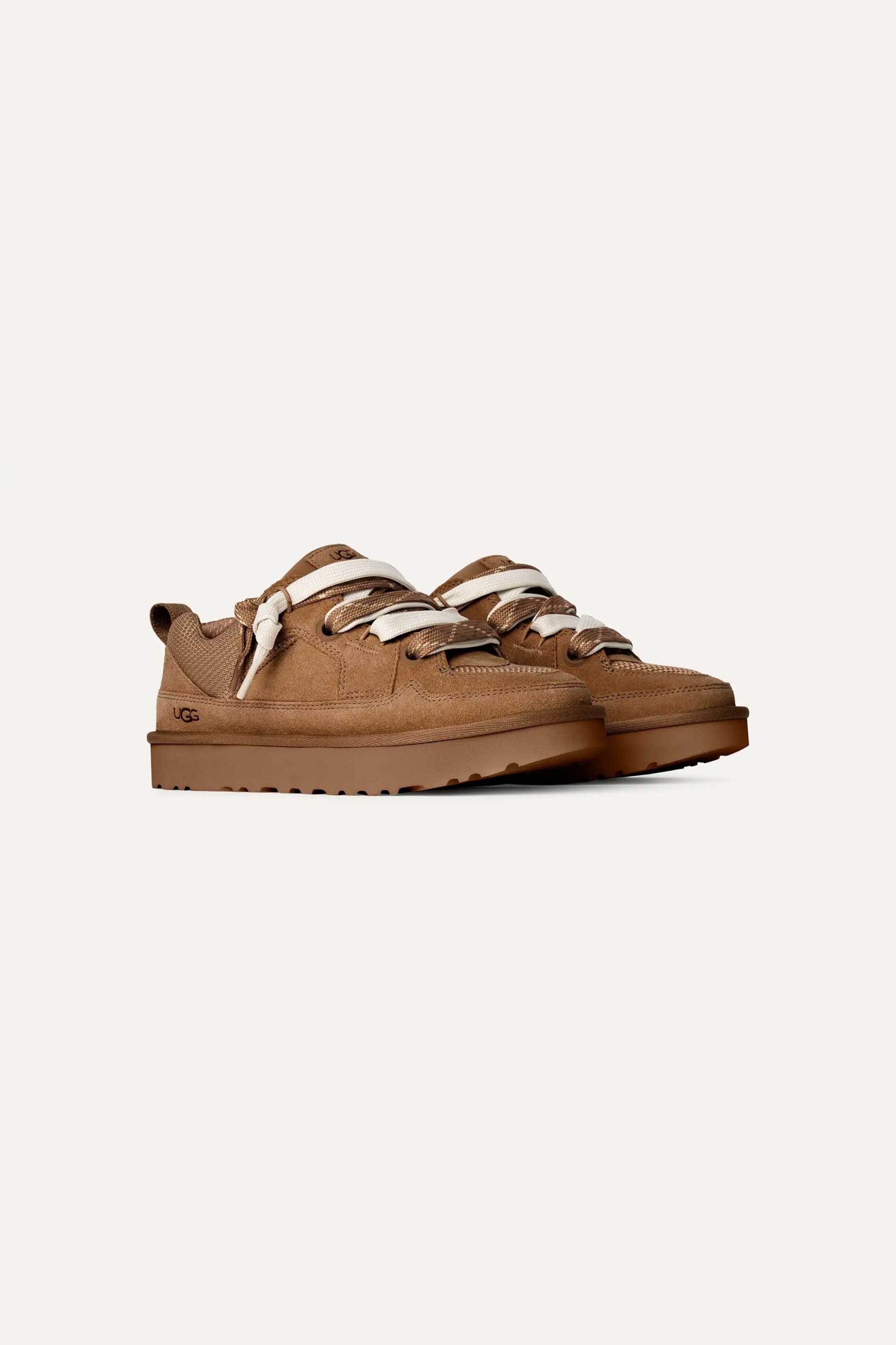 Ugg γυναικεία sneakers suede "Lowmel Lo" - 1168890 Ταμπά φωτογραφία