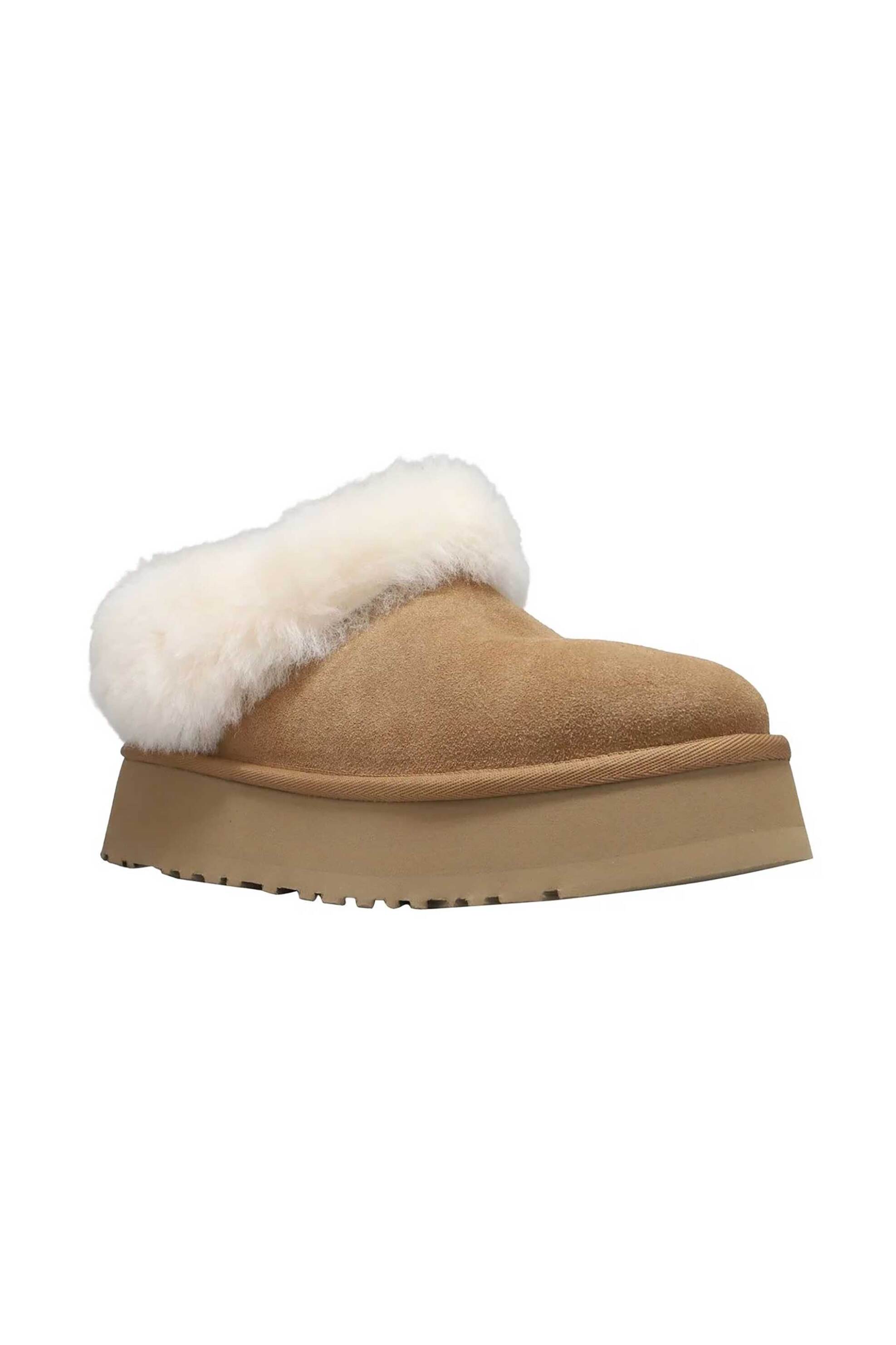 Ugg γυναικεία suede μποτάκια με γούνα 