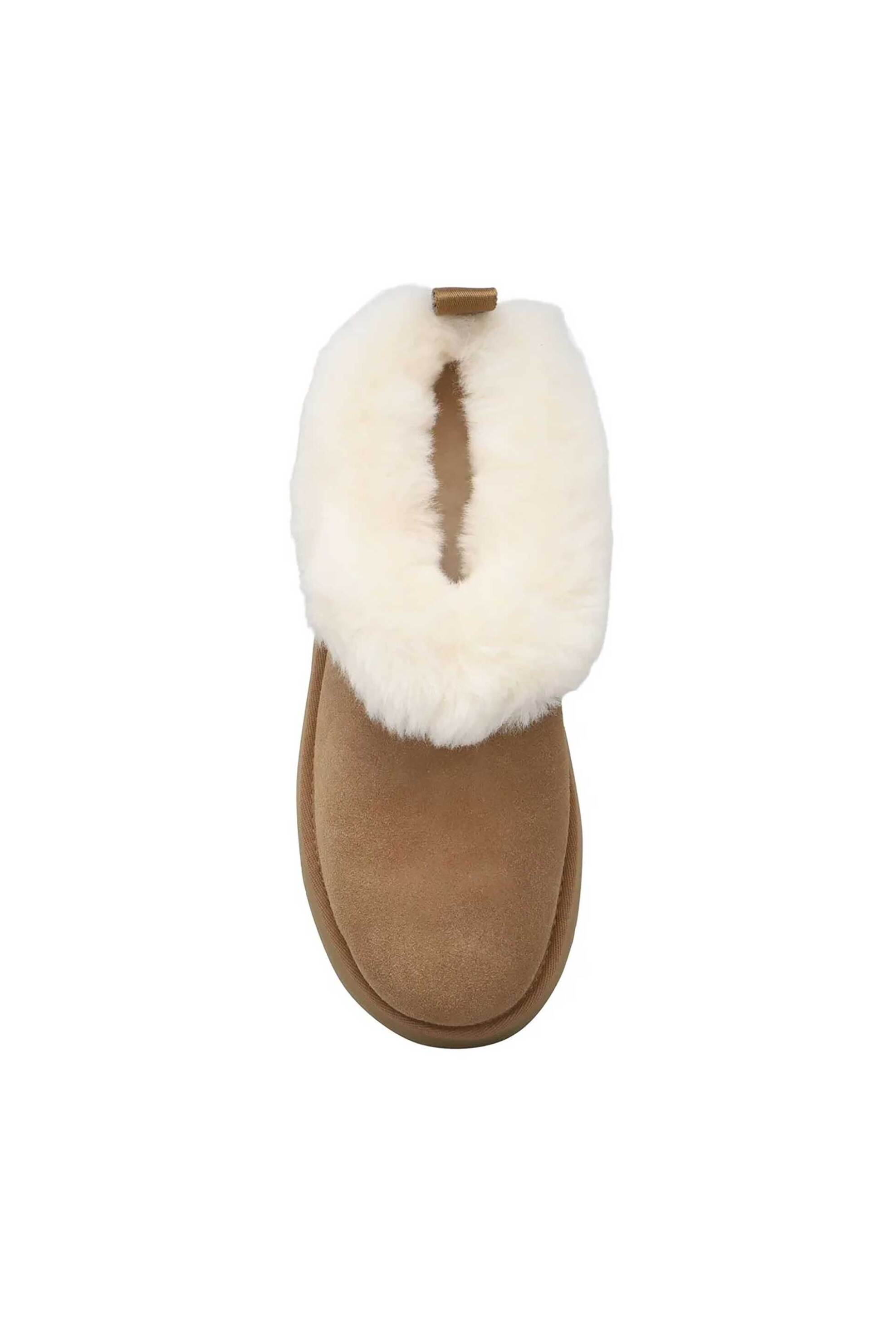 UGG Ugg γυναικεία suede μποτάκια με γούνα "Tazzelle" - 1171393 Ταμπά - 4