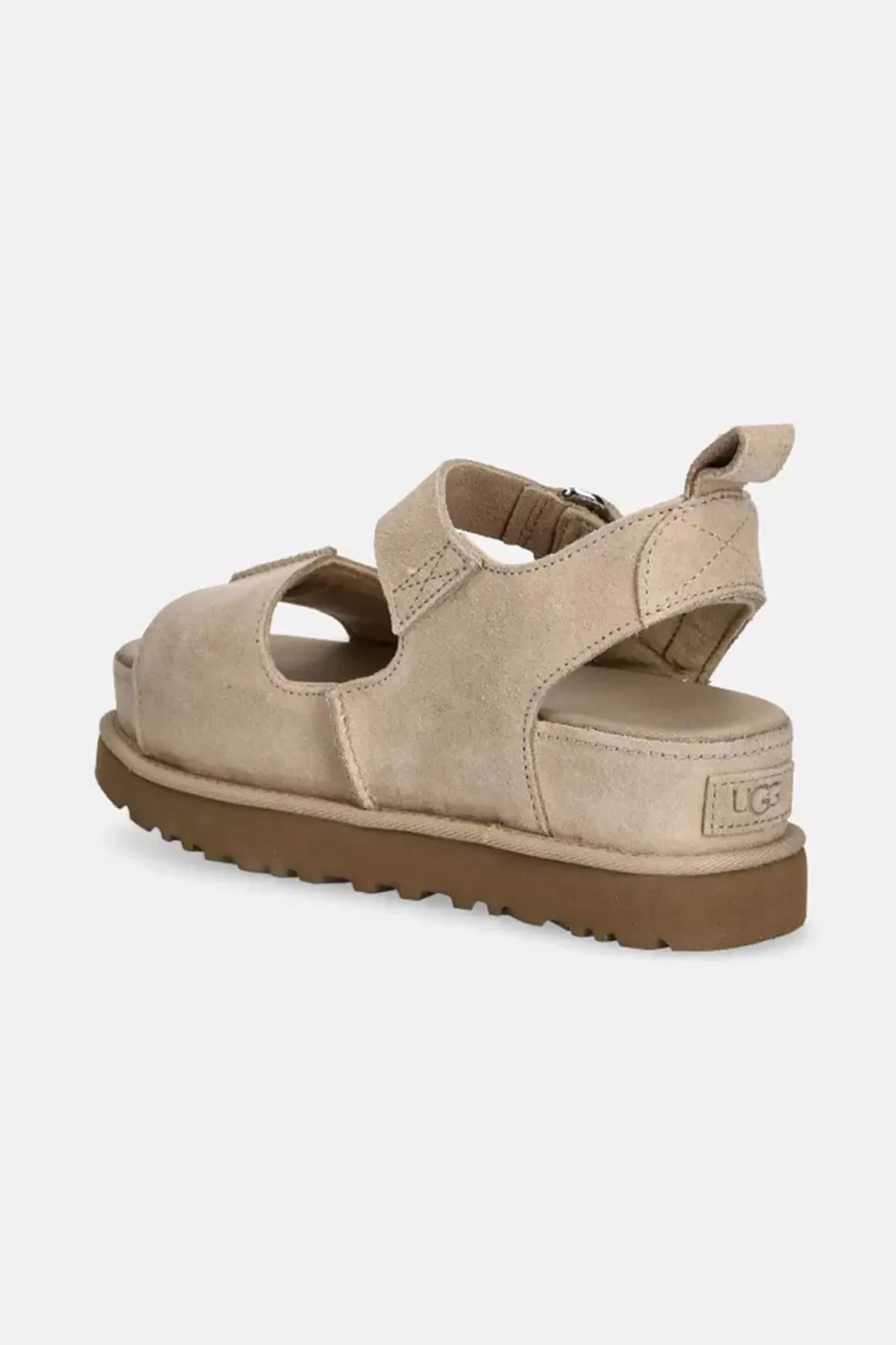 UGG Ugg γυναικεία δερμάτινα σανδάλια "Goldenstar Hi" - 1167356 Μπεζ - 3