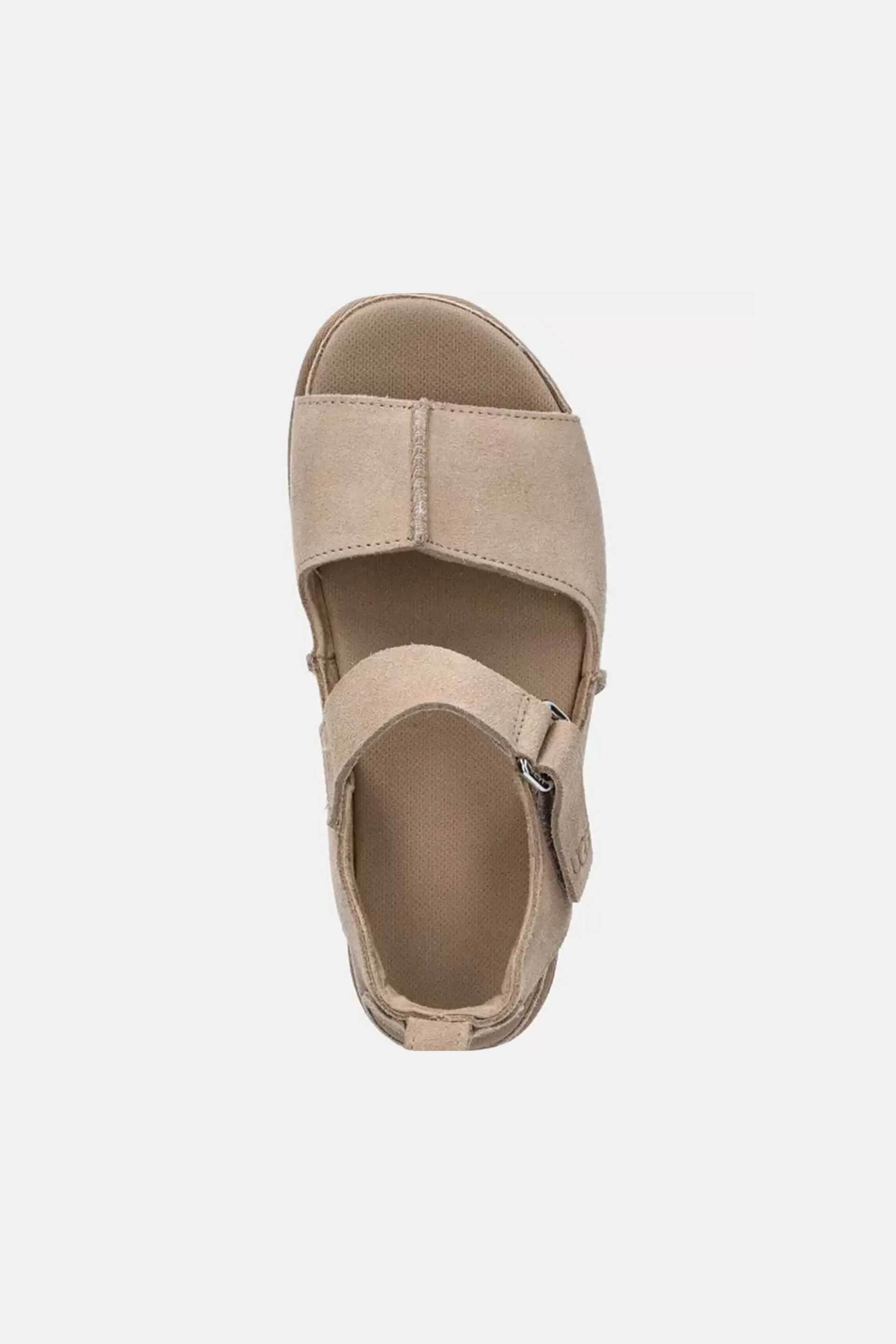 UGG Ugg γυναικεία δερμάτινα σανδάλια "Goldenstar Hi" - 1167356 Μπεζ - 4