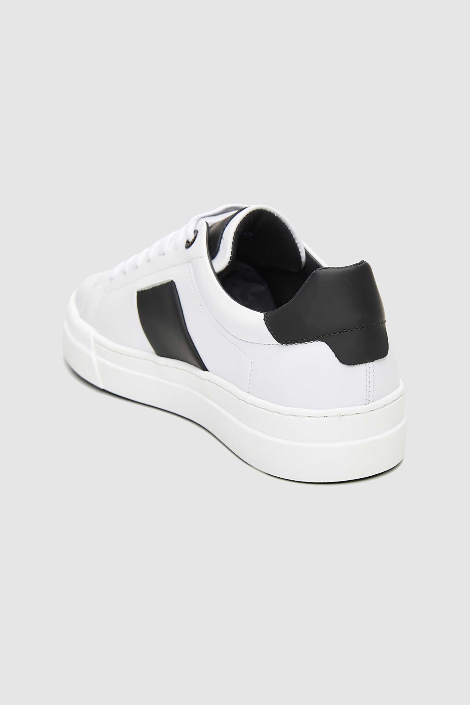 Boss Shoes ανδρικά δερμάτινα sneakers - AZ211 Λευκό φωτογραφία