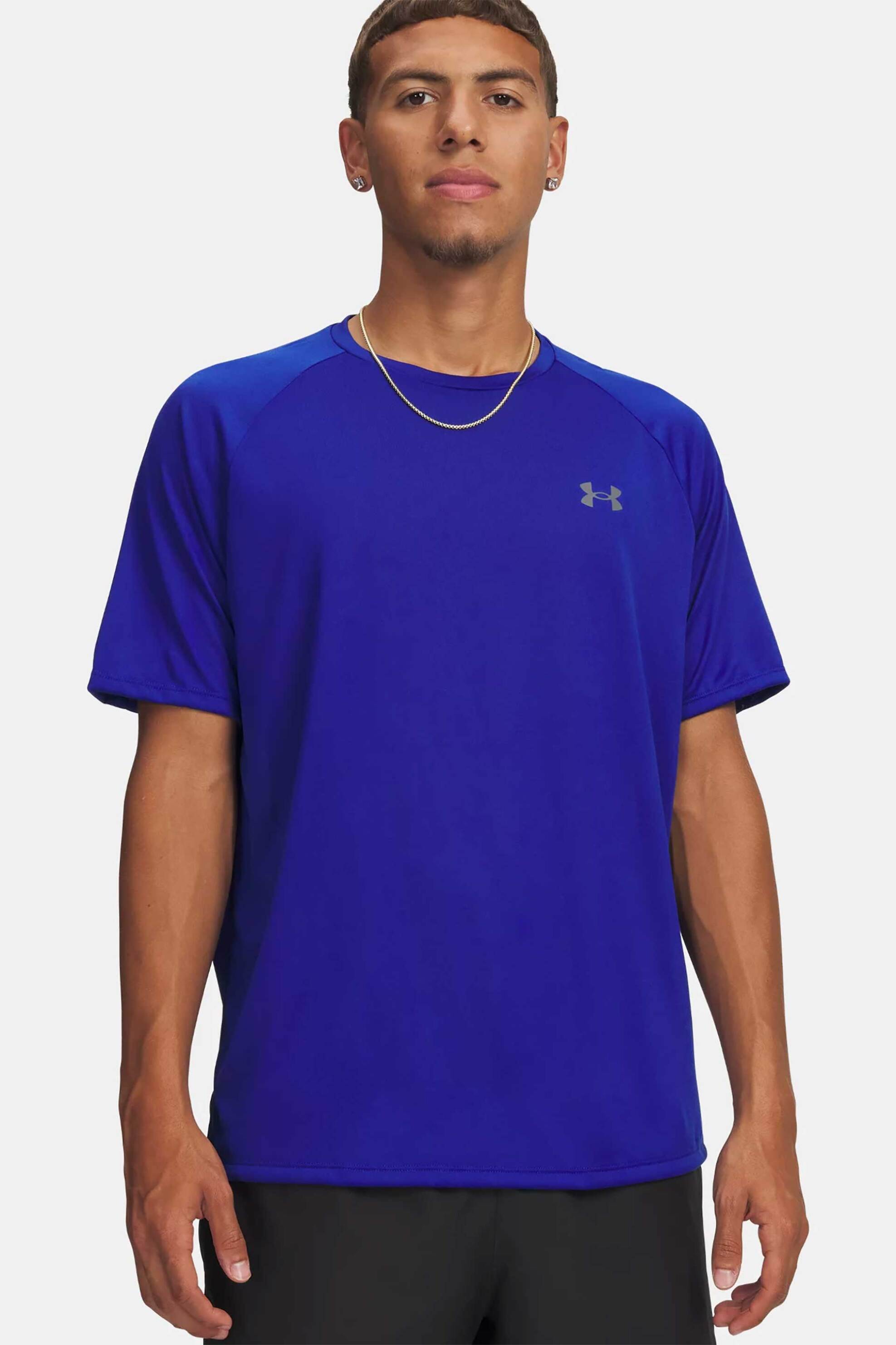 Under Armour ανδρικό T-shirt με logo print "UA Tech™ 2.0" - 1326413 Μπλε