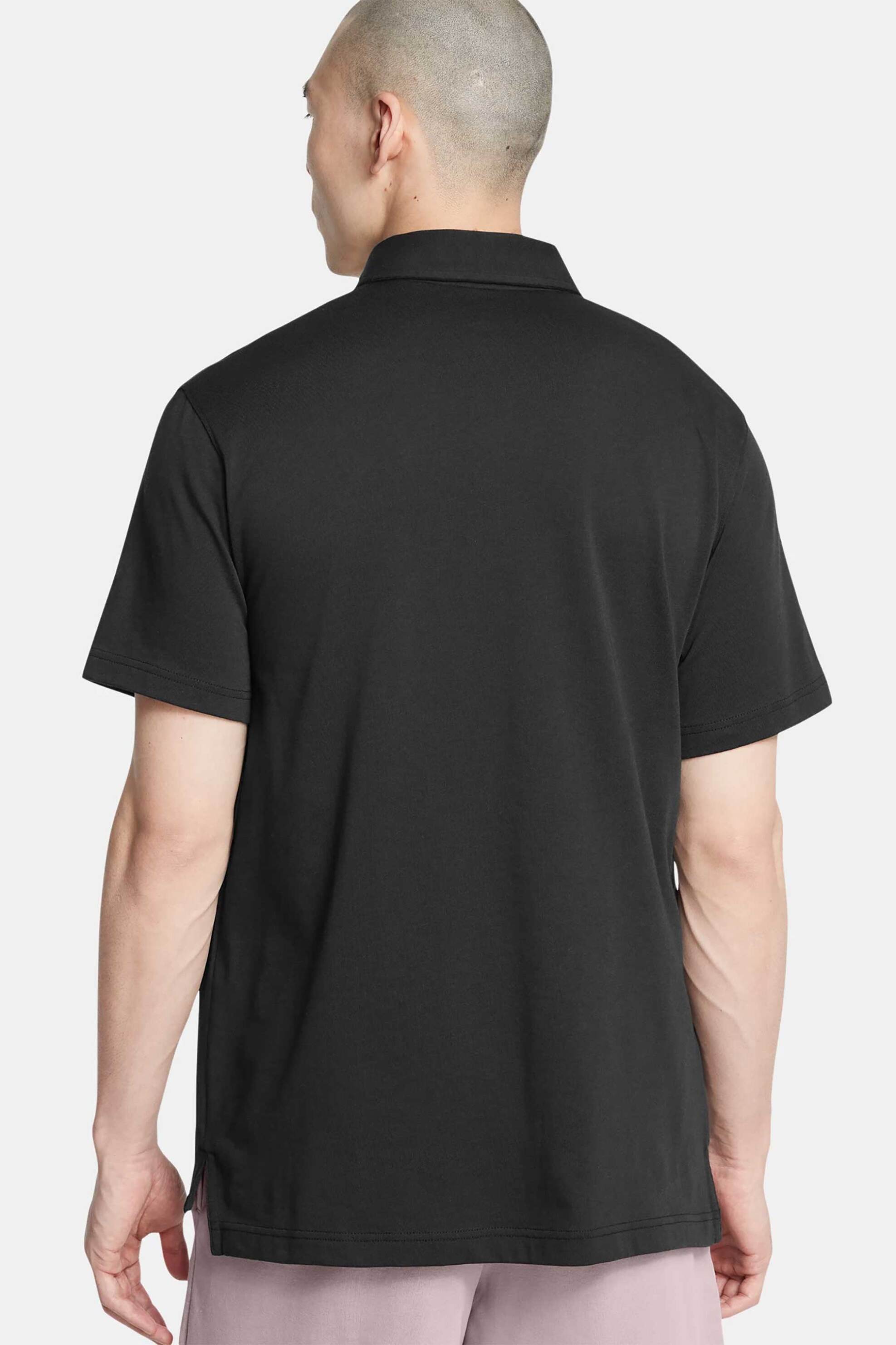 Under Armour Ανδρική Μπλούζα Πόλο με Λογότυπο Loose Fit Ua Icon - 1386608 Μαύρο