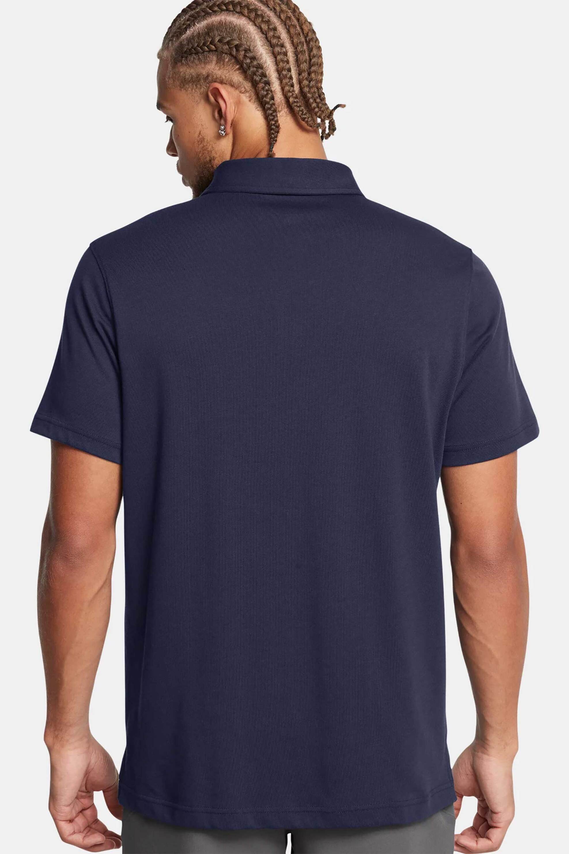 Under Armour Ανδρική Μπλούζα Πόλο με Λογότυπο Loose Fit Ua Icon - 1386608 Μπλε Σκούρο