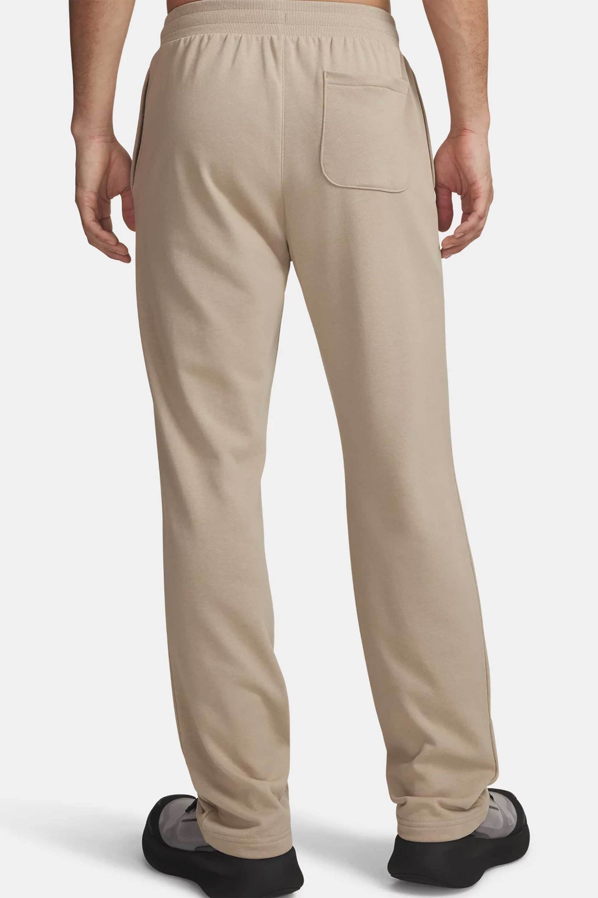 Under Armour ανδρικό παντελόνι φόρμας με κεντημένο λογότυπο Loose Fit "UA Rival Lightweight" - 6009344 Μπεζ φωτογραφία