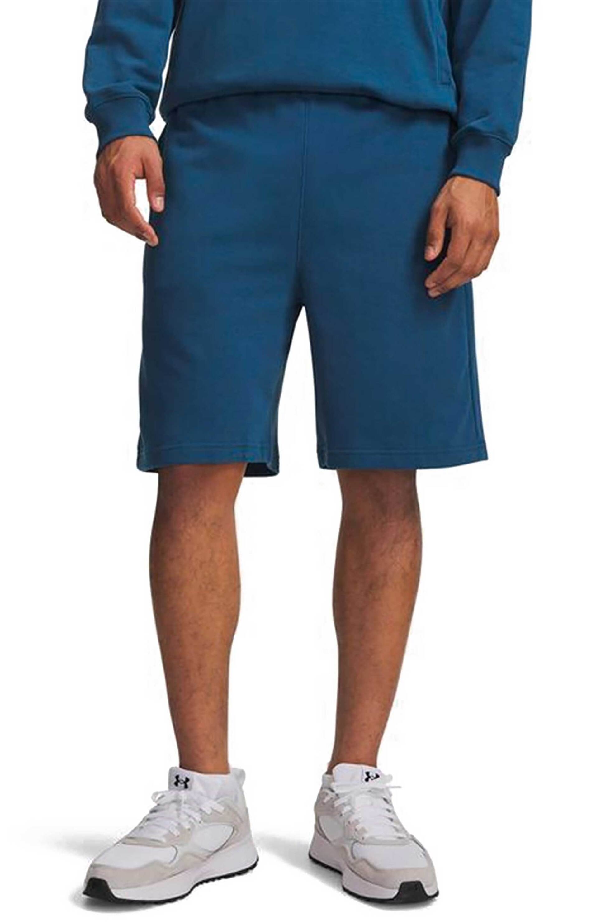 Under Armour ανδρική βερμούδα με κεντημένο λογότυπο Loose Fit "UA Rival Lightweight" - 6009345 Μπλε φωτογραφία