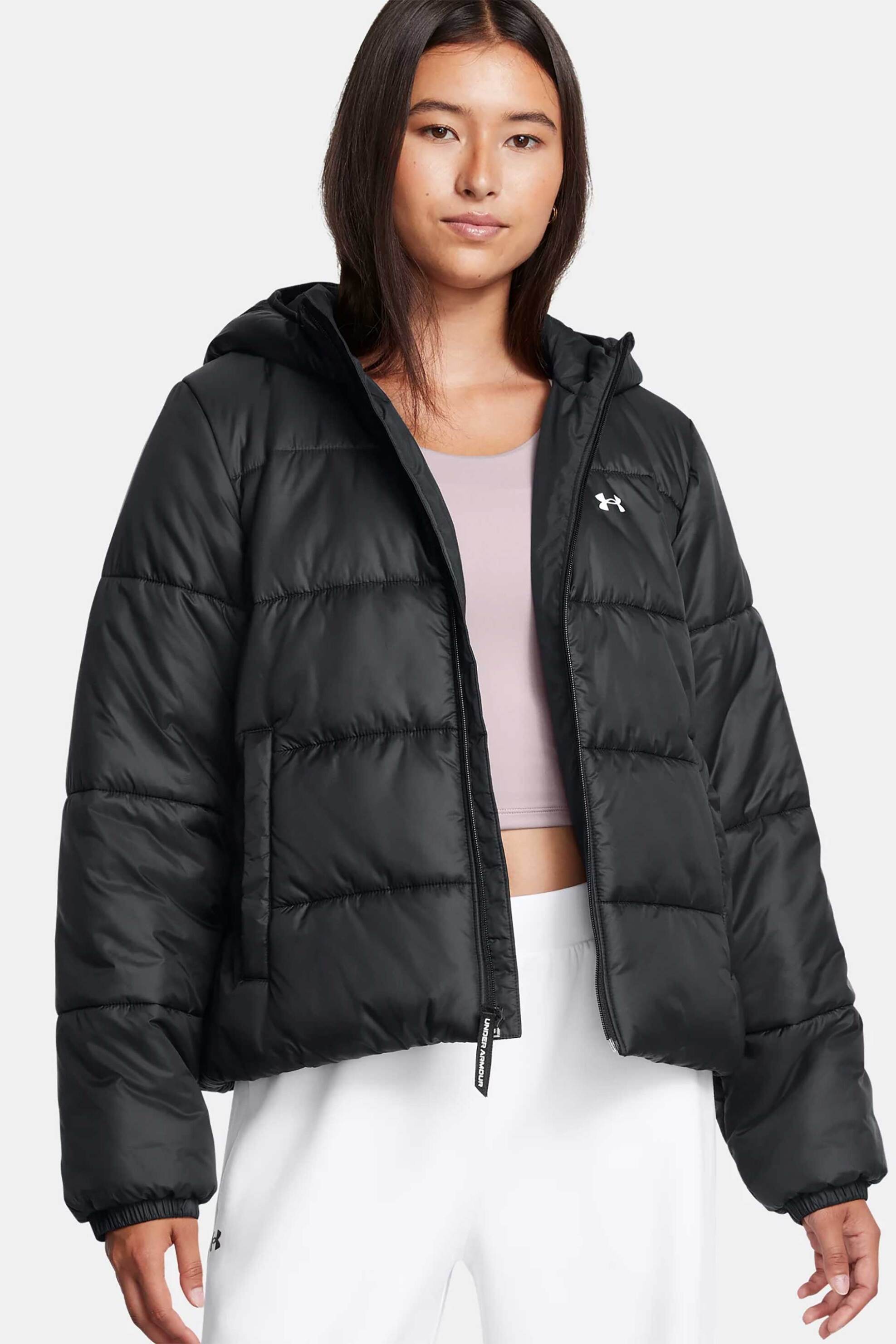  Under Armour γυναικείο μπουφάν καπιτονέ με κουκούλα Loose Fit 