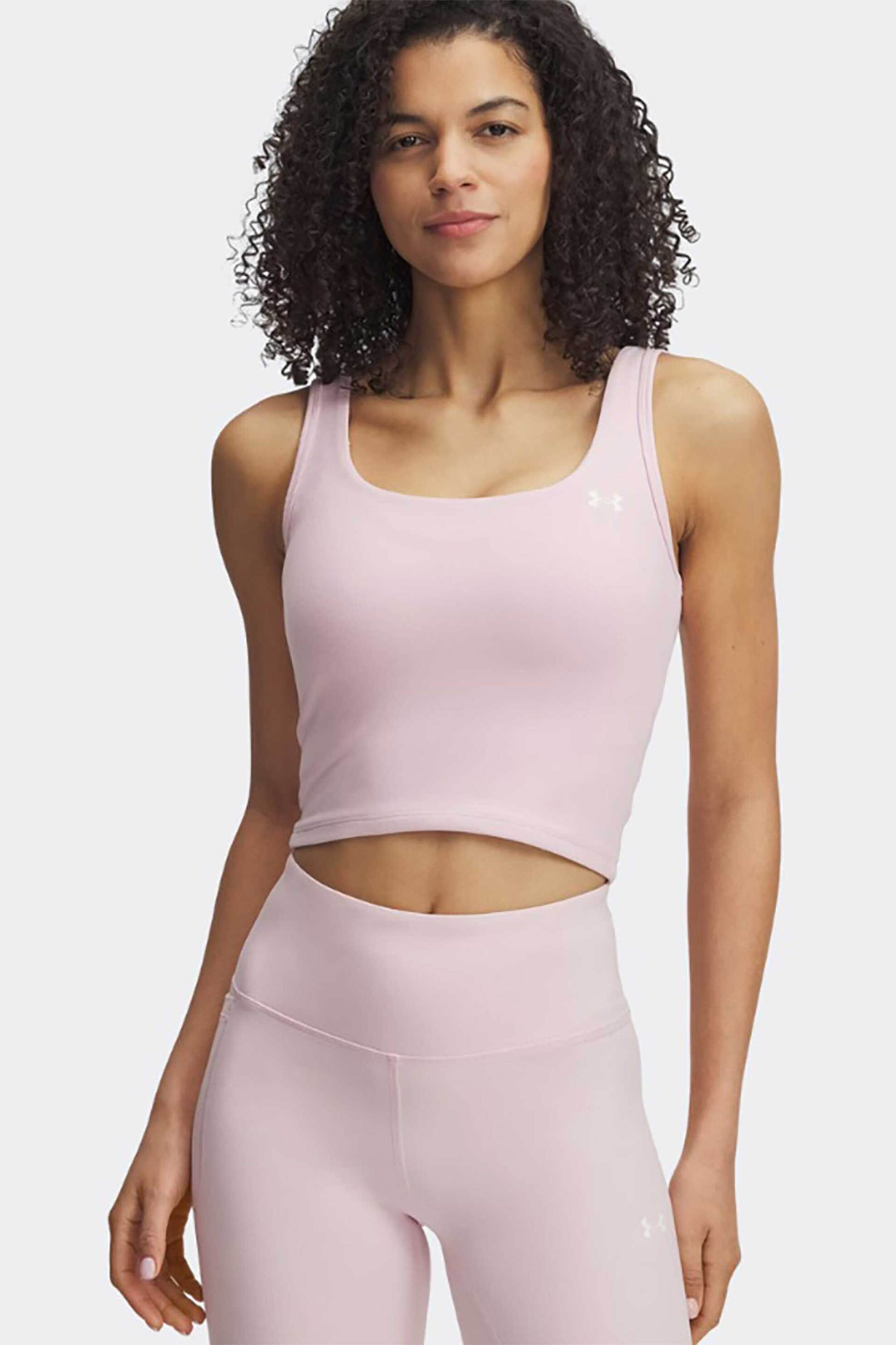 Under Armour γυναικείο αθλητικό τοπ αμάνικο - 6007656 Ροζ Ανοιχτό