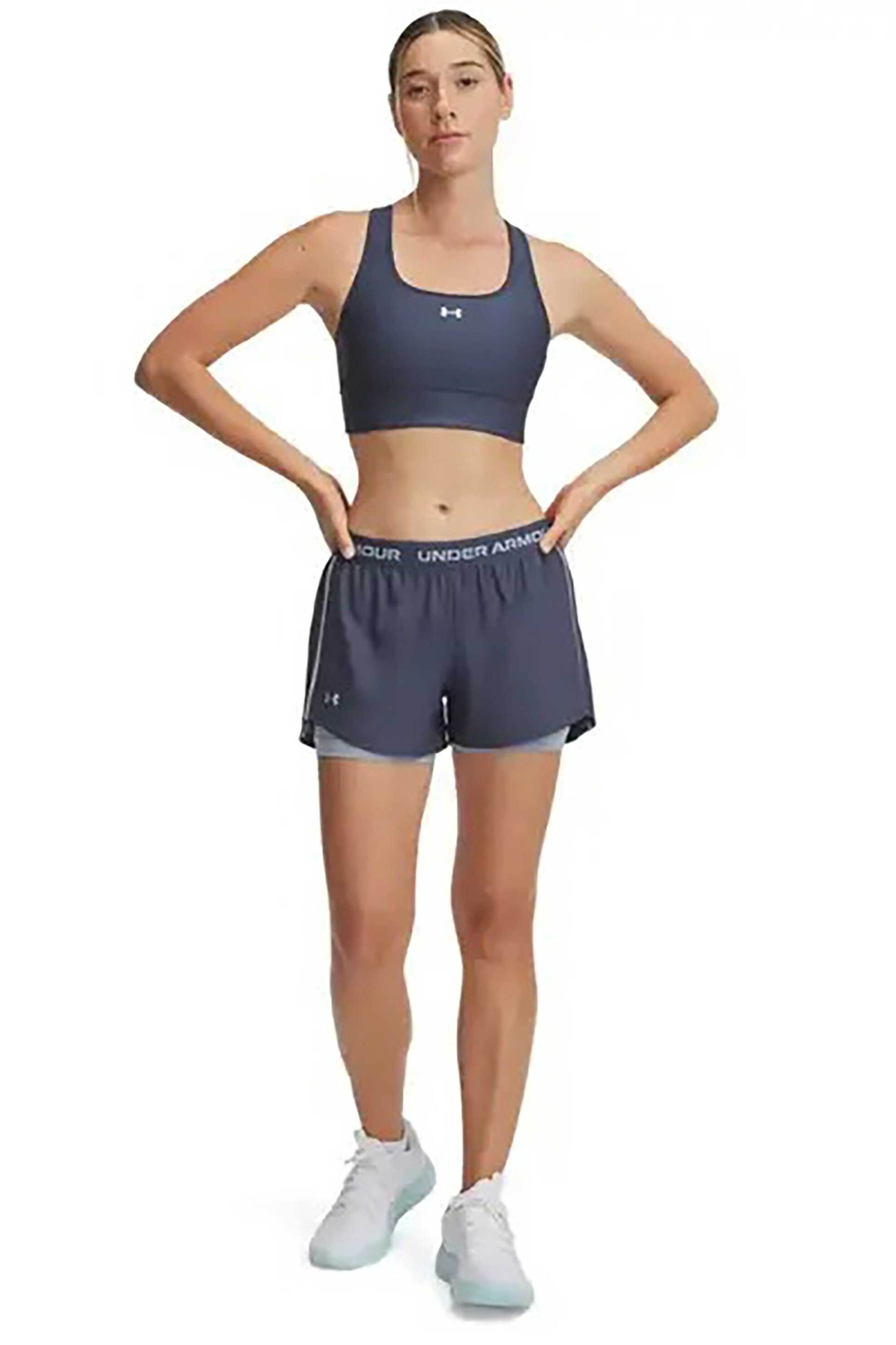  Under Armour γυναικείο αθλητικό σορτς - 1389895 Μπλε Σκούρο 2025