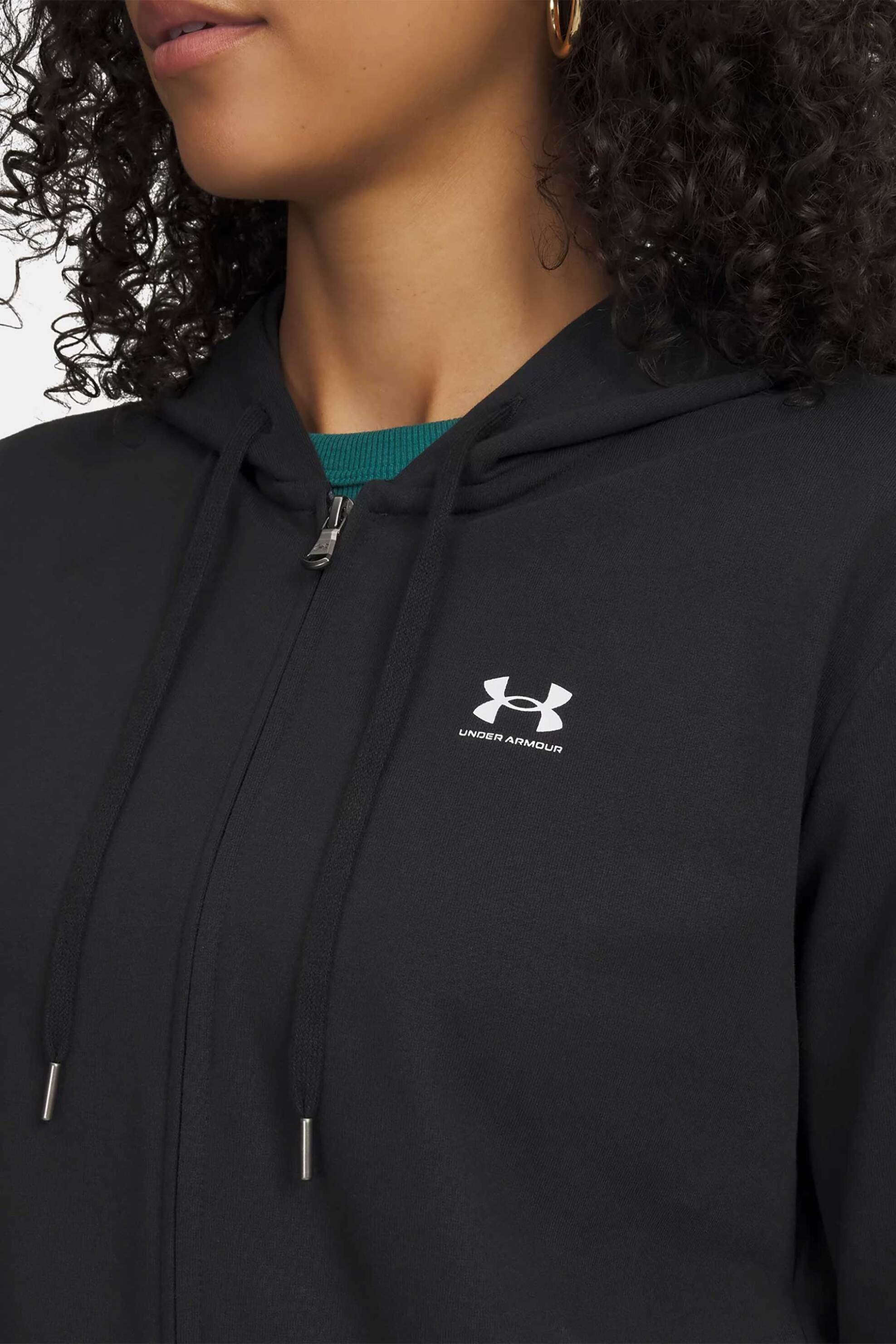 Under Armour γυναικεία ζακέτα φούτερ με κουκούλα και λογότυπο Loose Fit 