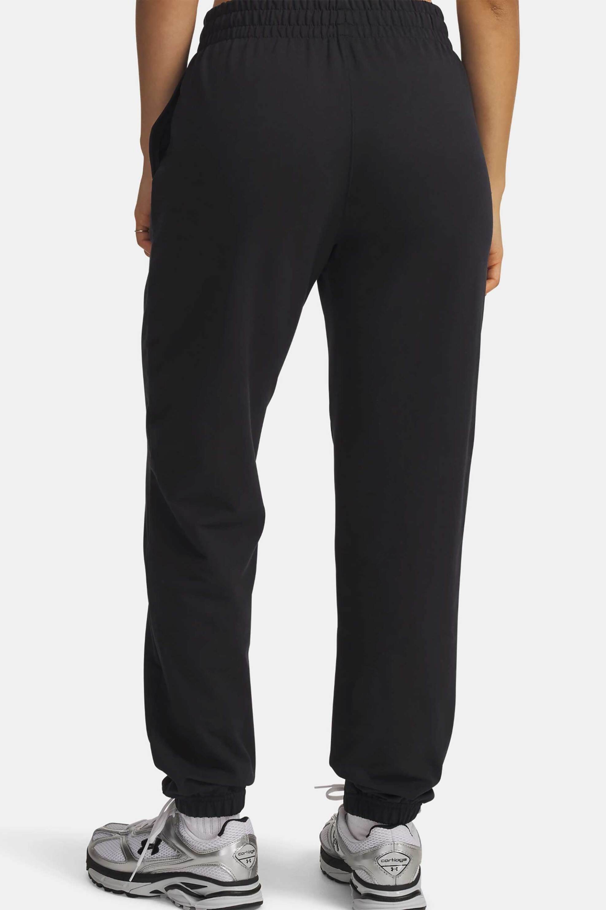 Under Armour Γυναικείο Παντελόνι Φόρμας με Λογότυπο Loose Fit Ua Sport Terry - 6011020 Μαύρο