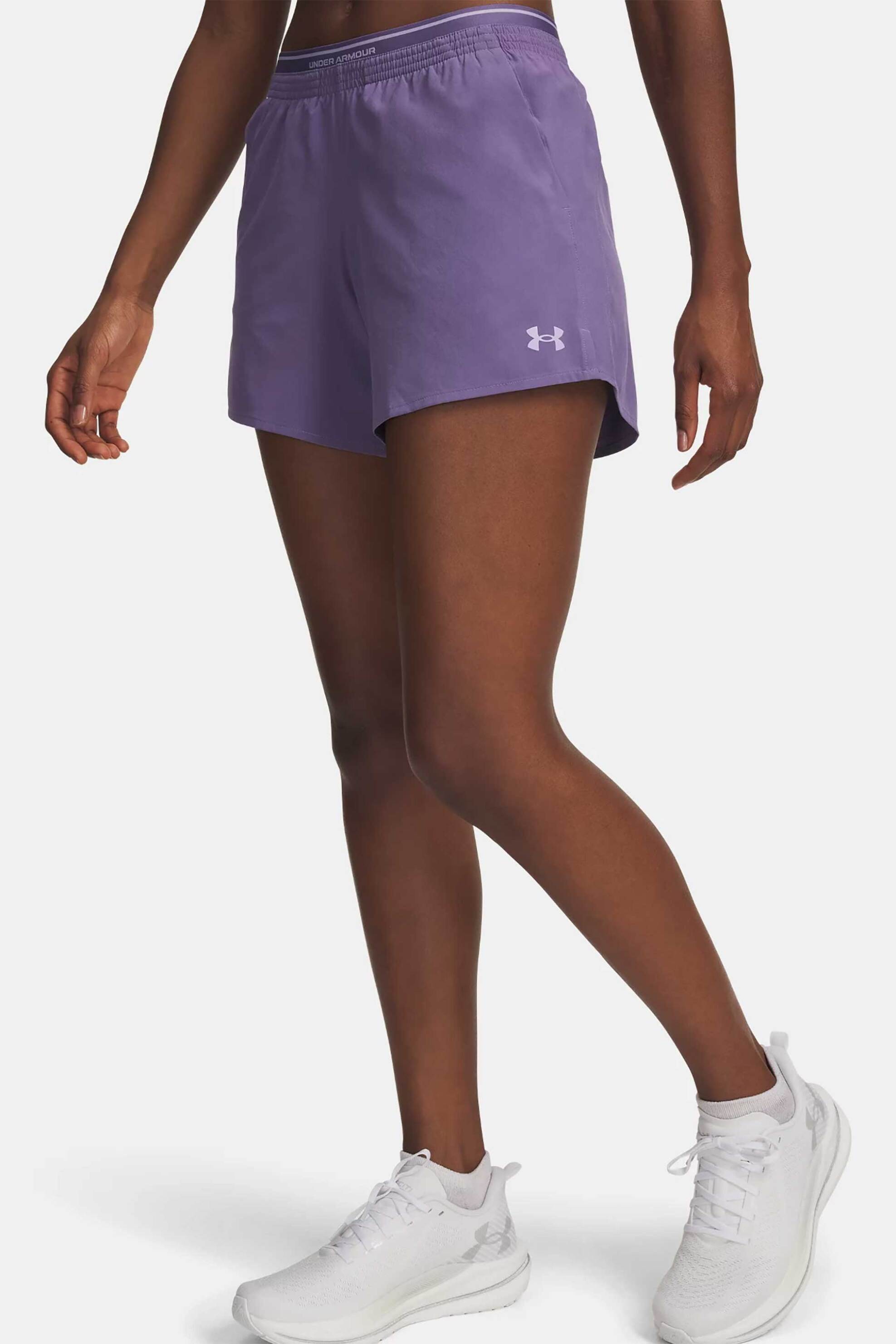 UNDER ARMOUR Under Armour γυναικείο σορτς με λογότυπο Loose Fit "UA Vanish Woven" - 6009966 Μοβ - 2