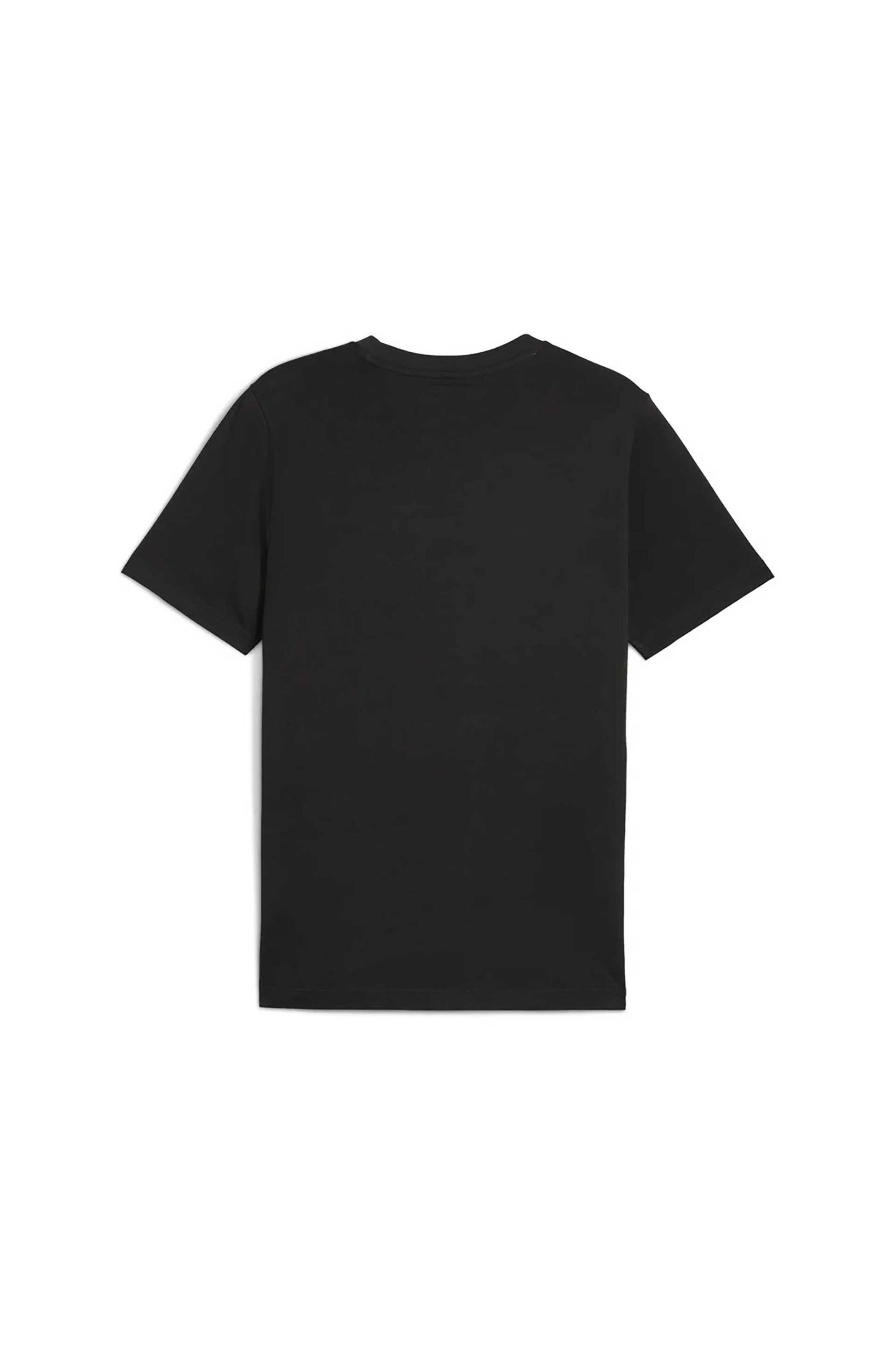 Puma Ανδρικό T-Shirt με Logo Print Regular Fit Ess Small - 682538 Μαύρο