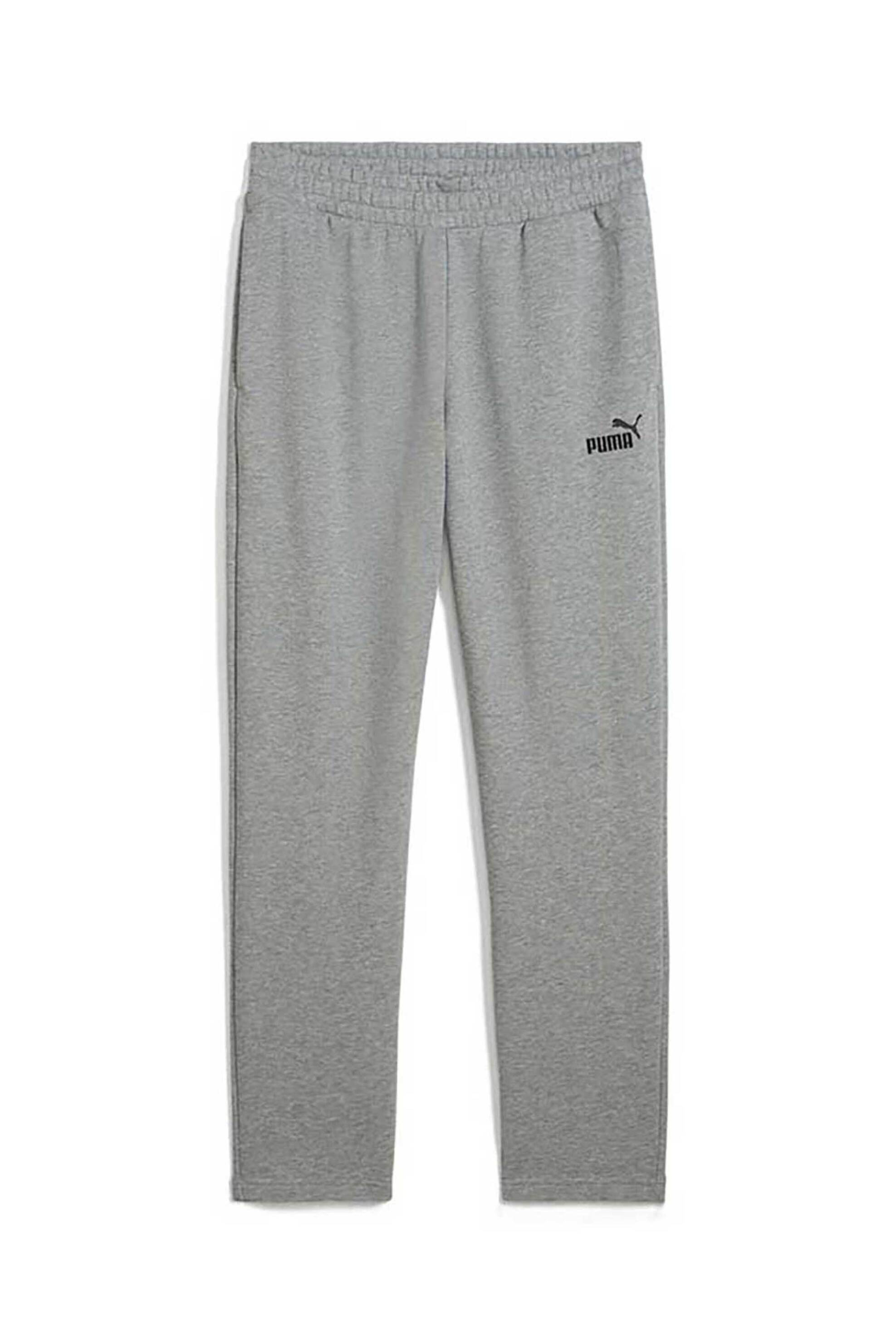Puma Ανδρικό Παντελόνι Φόρμας με Λογότυπο Essential No 1 - 682612 Γκρι