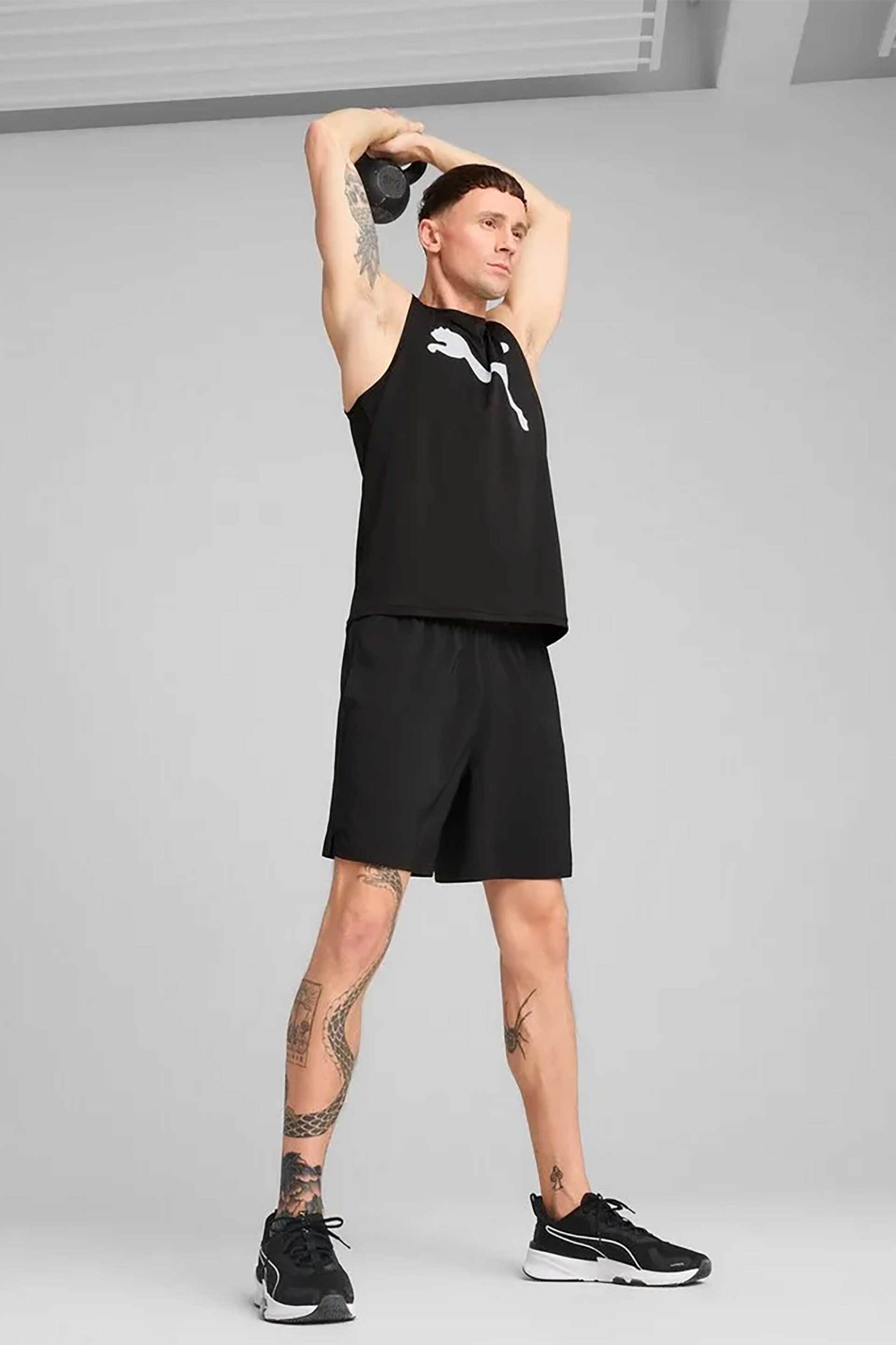 Puma ανδρικό σορτς με λογότυπο 7