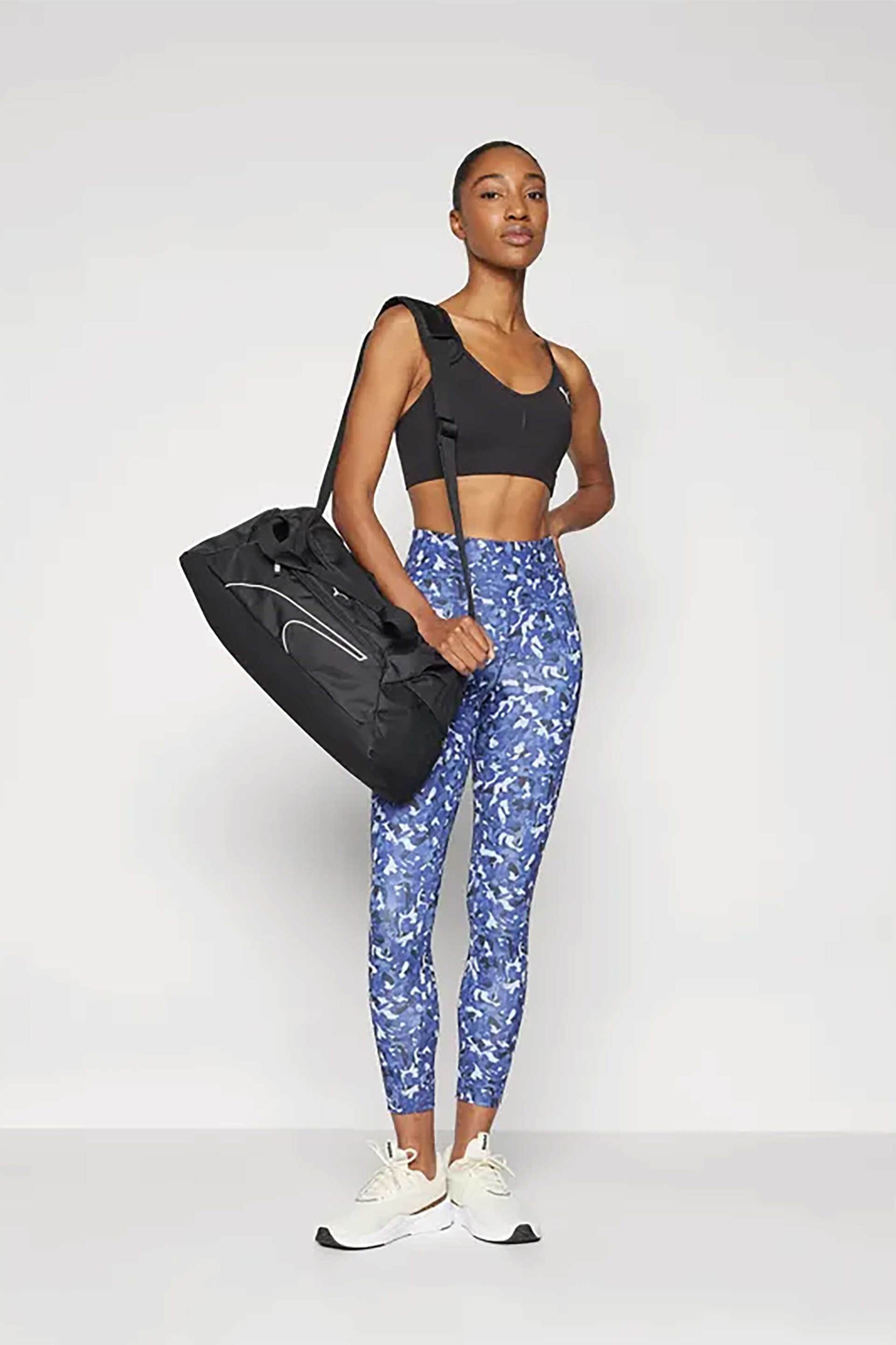  Puma γυναικείο κολάν με graphic tight - 525901 Μπλε 2025